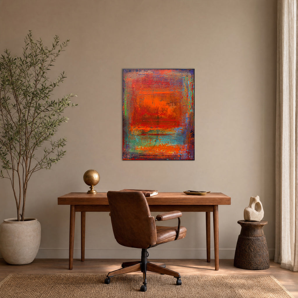 Field of Arrival Painting