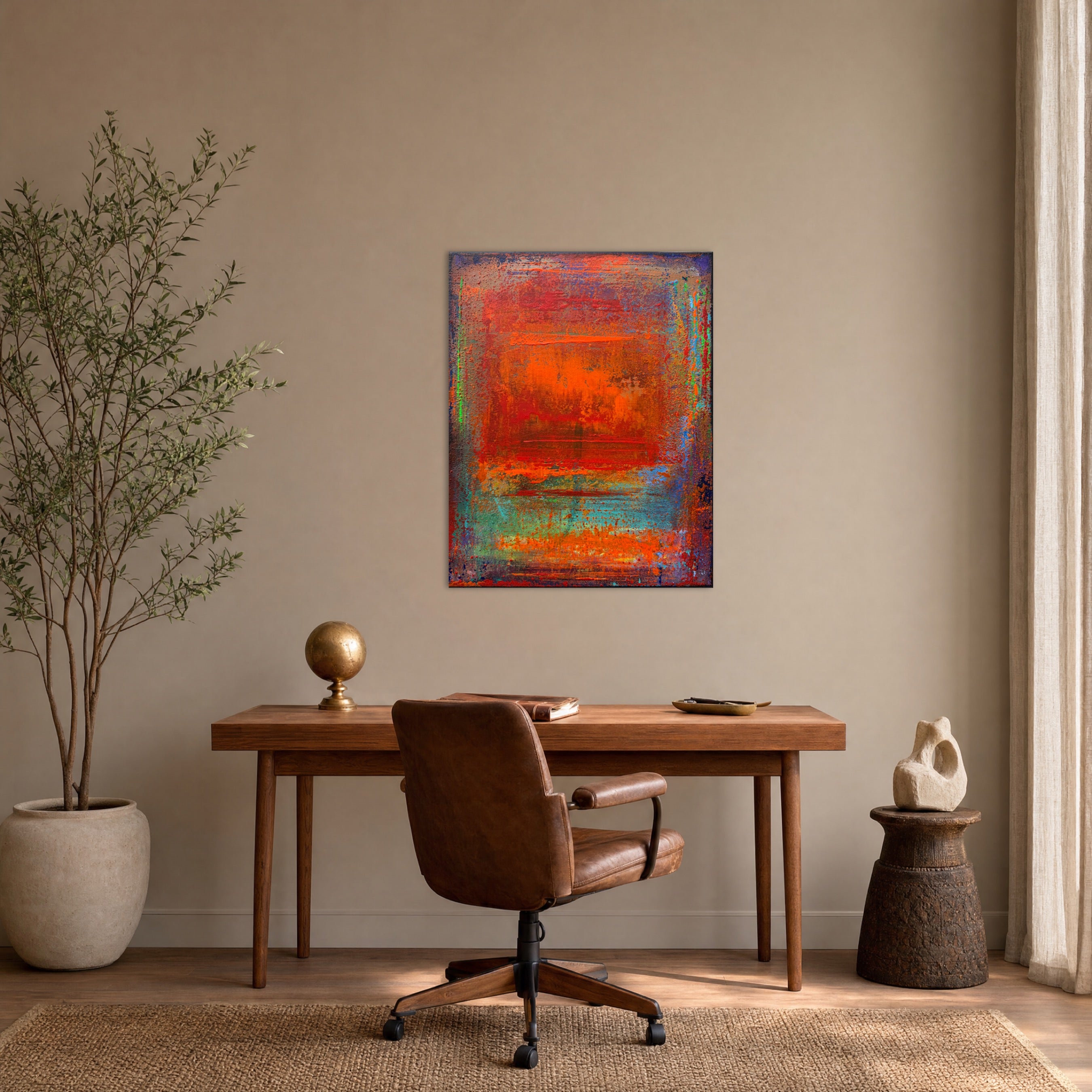 Field of Arrival Painting