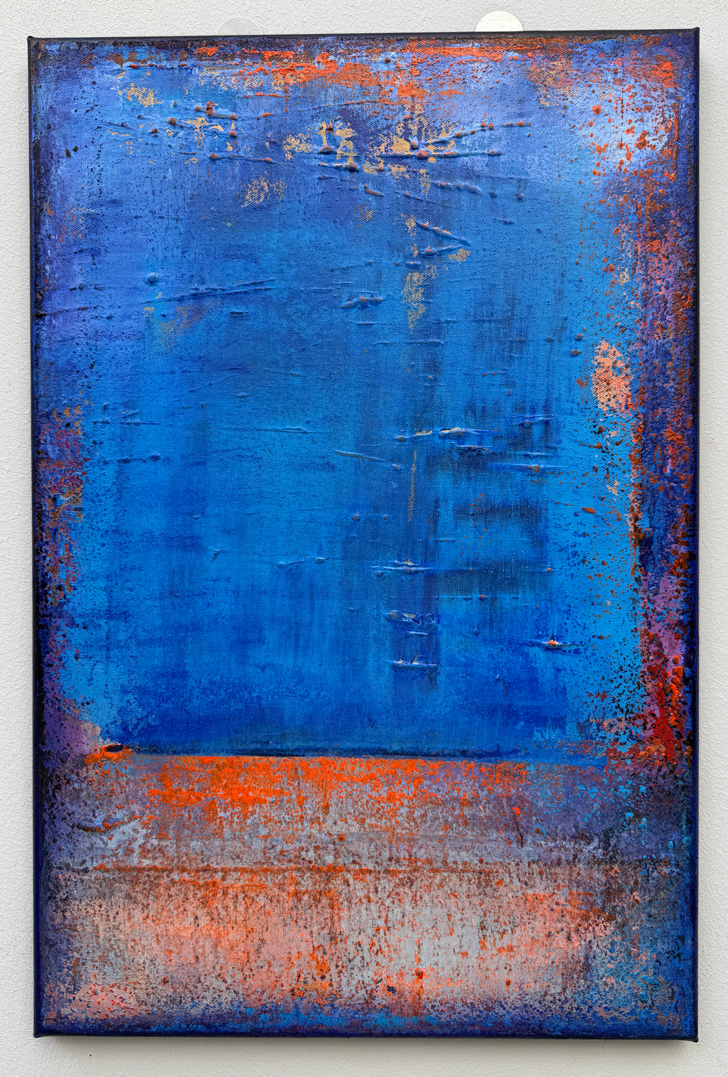 Blue Static Painting
