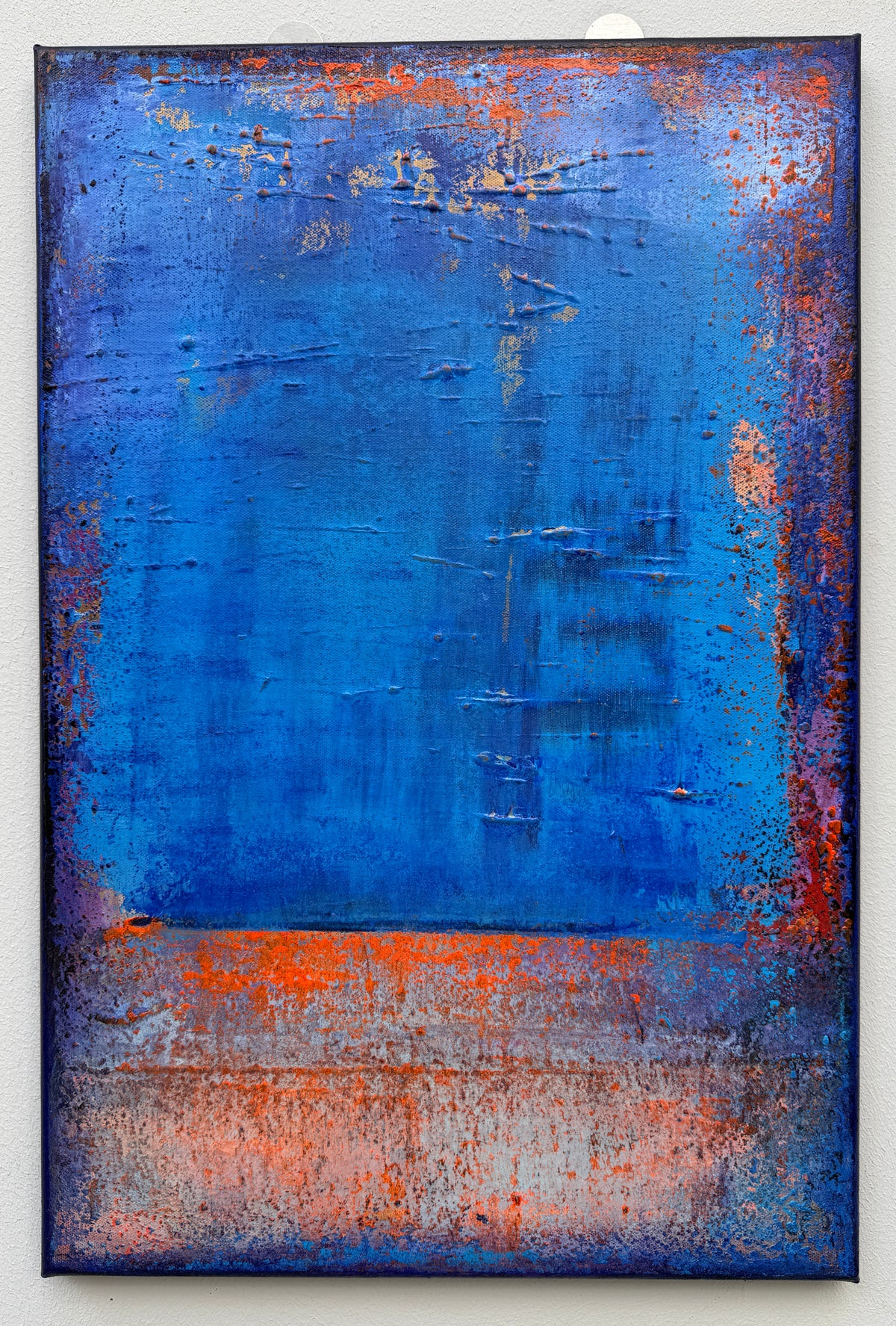 Blue Static Painting