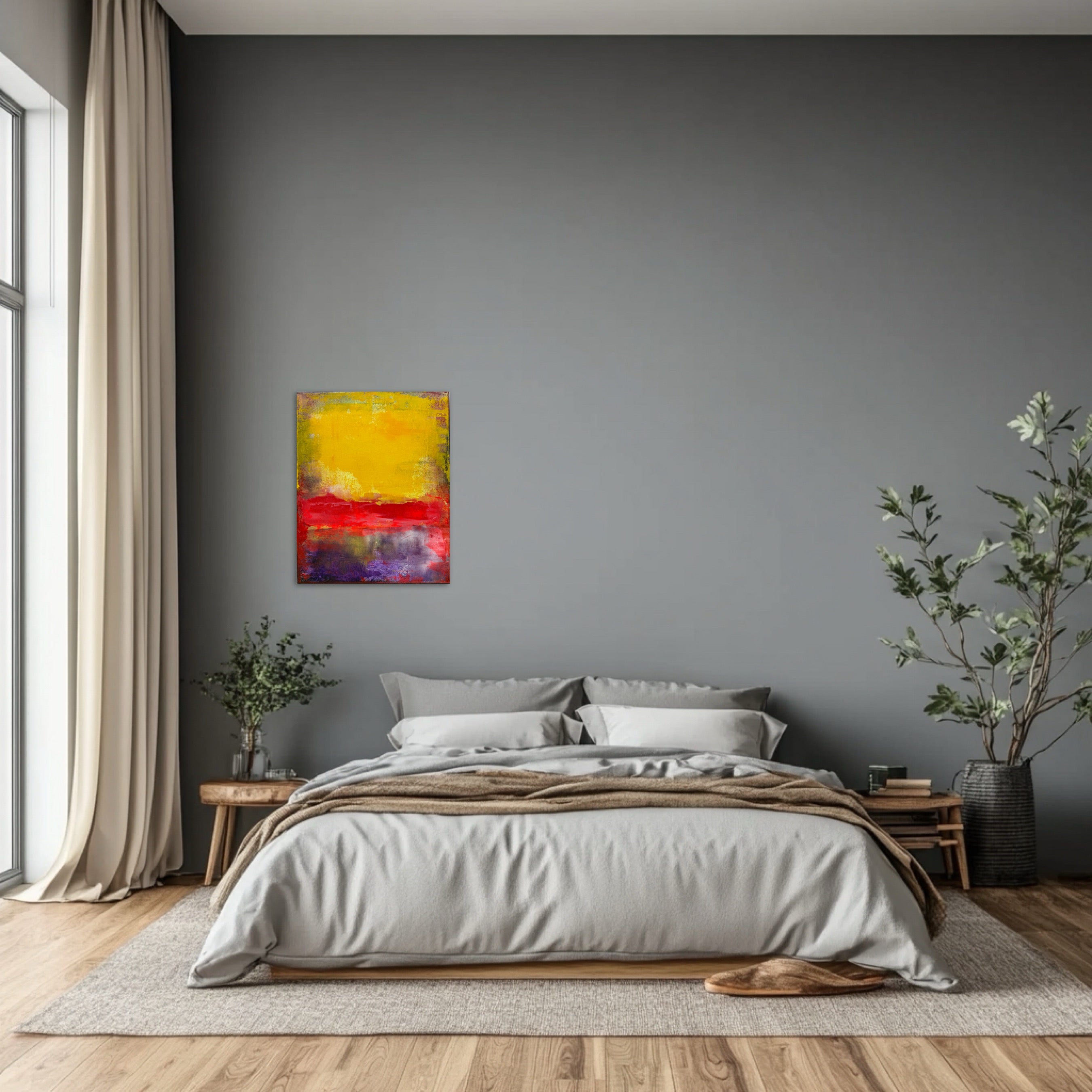 Silence of the Sunset Painting