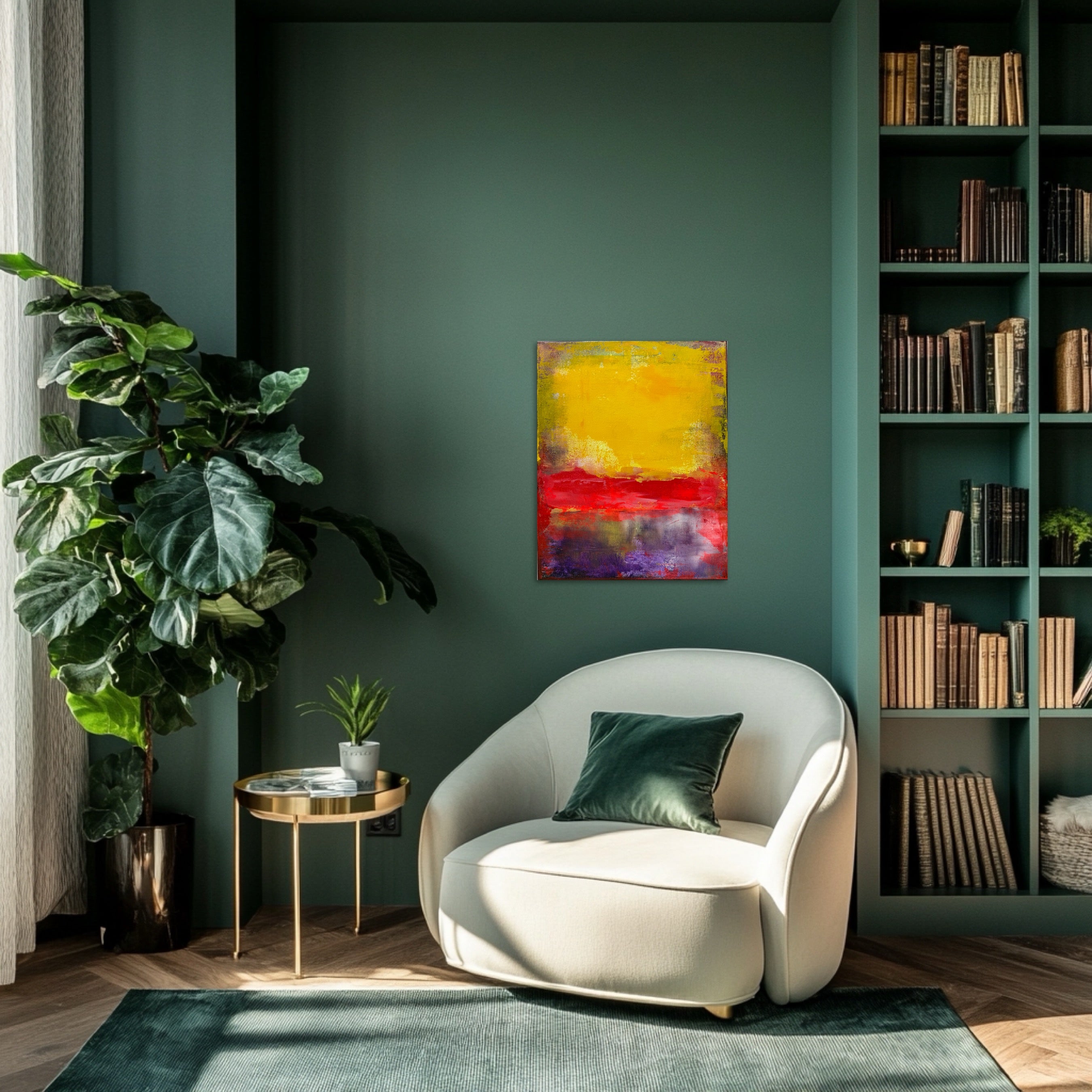 Silence of the Sunset Painting