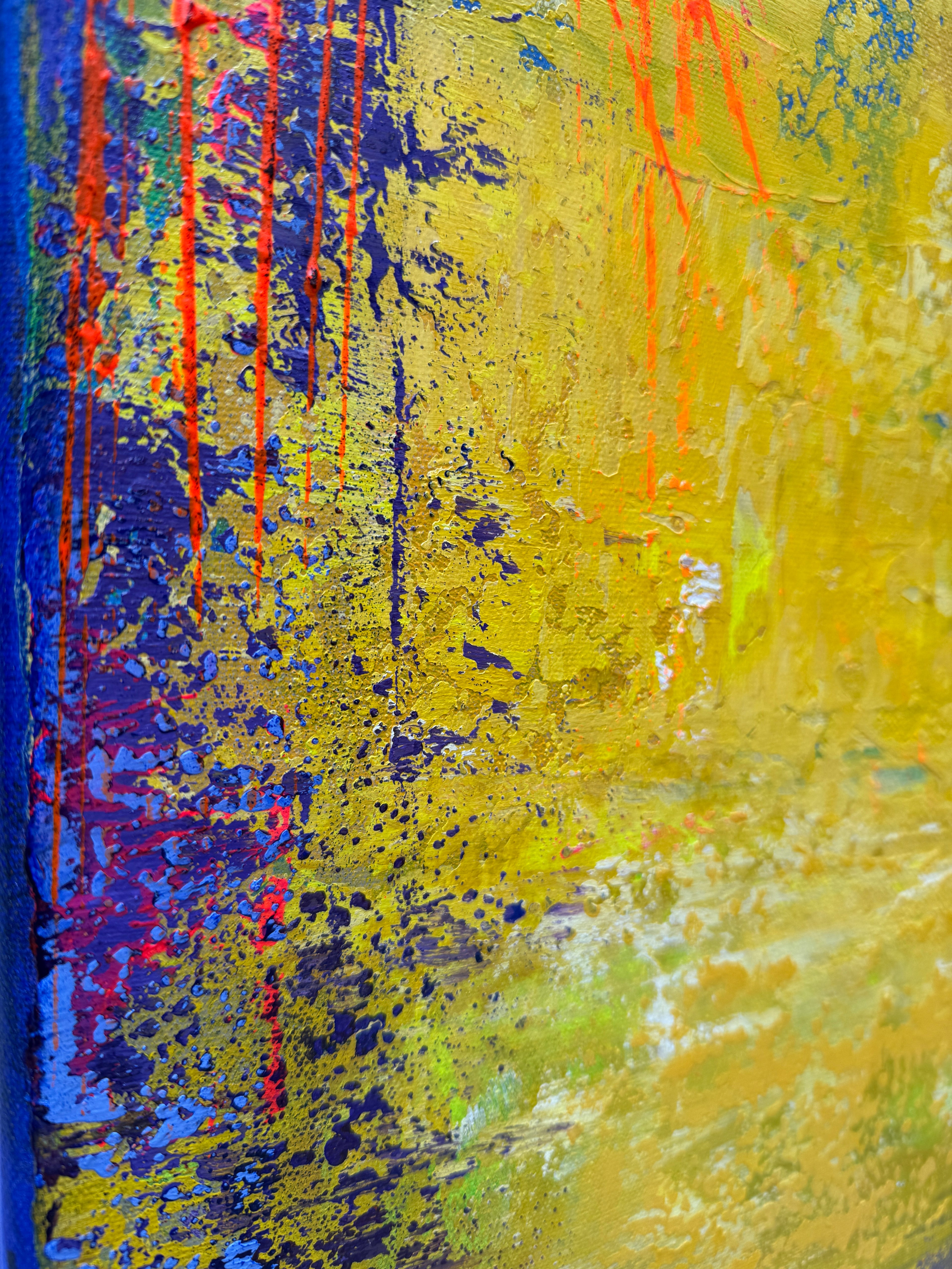 When the day burned out Painting