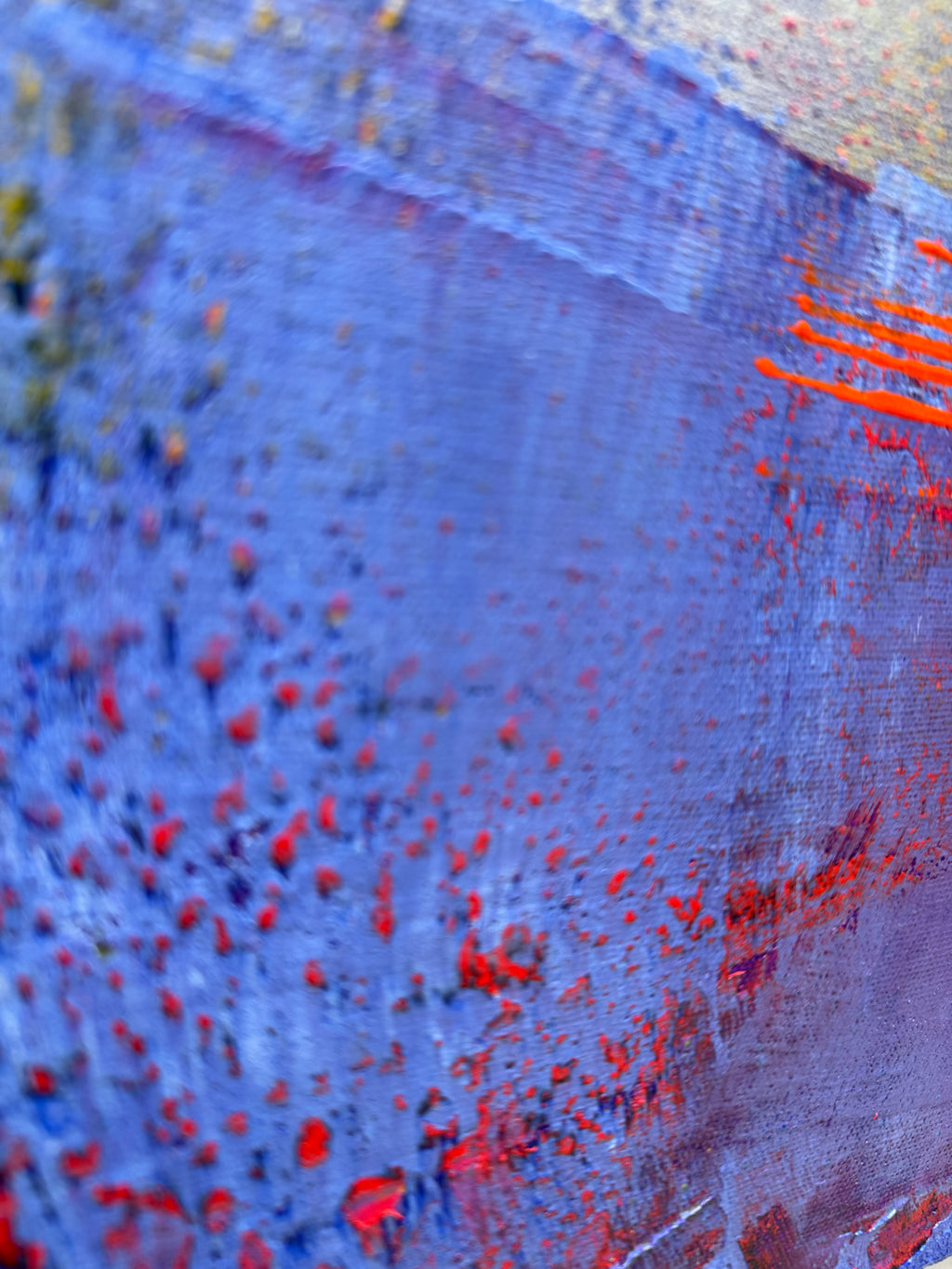 When the day burned out Painting