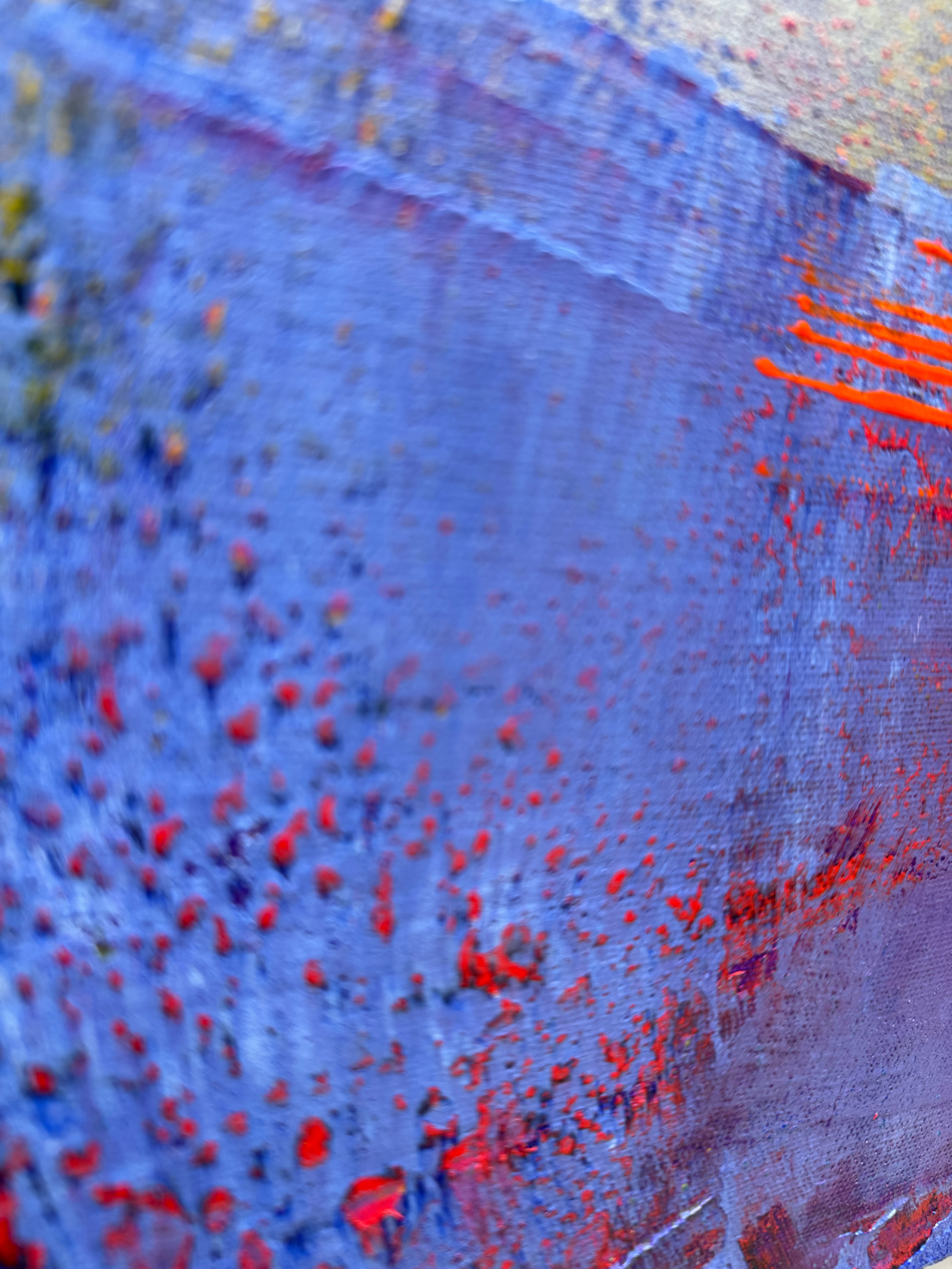 When the day burned out Painting