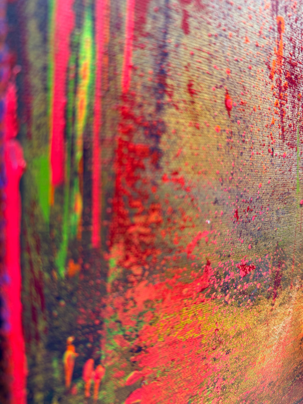 Warm traces of silence Painting