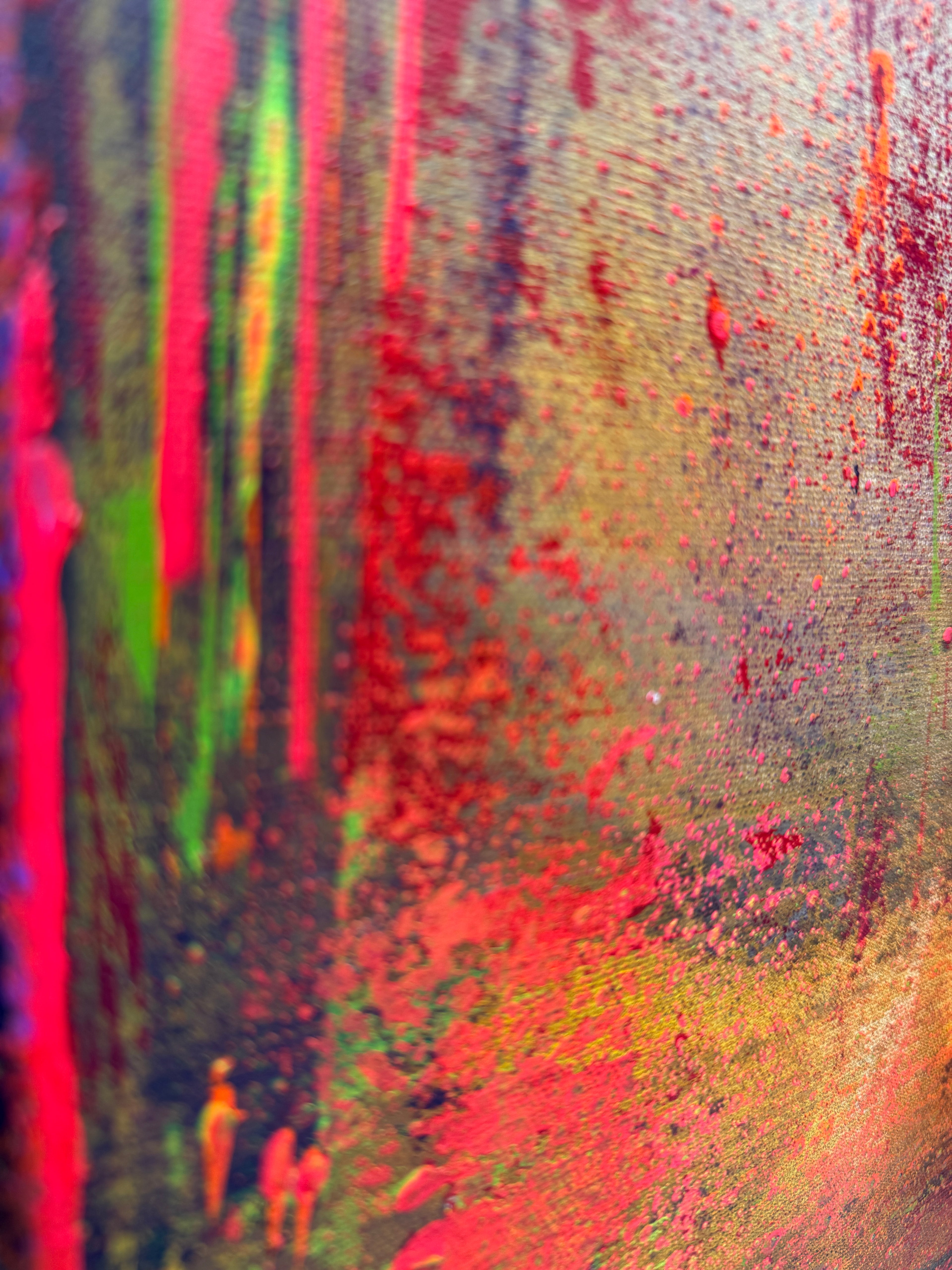 Warm traces of silence Painting