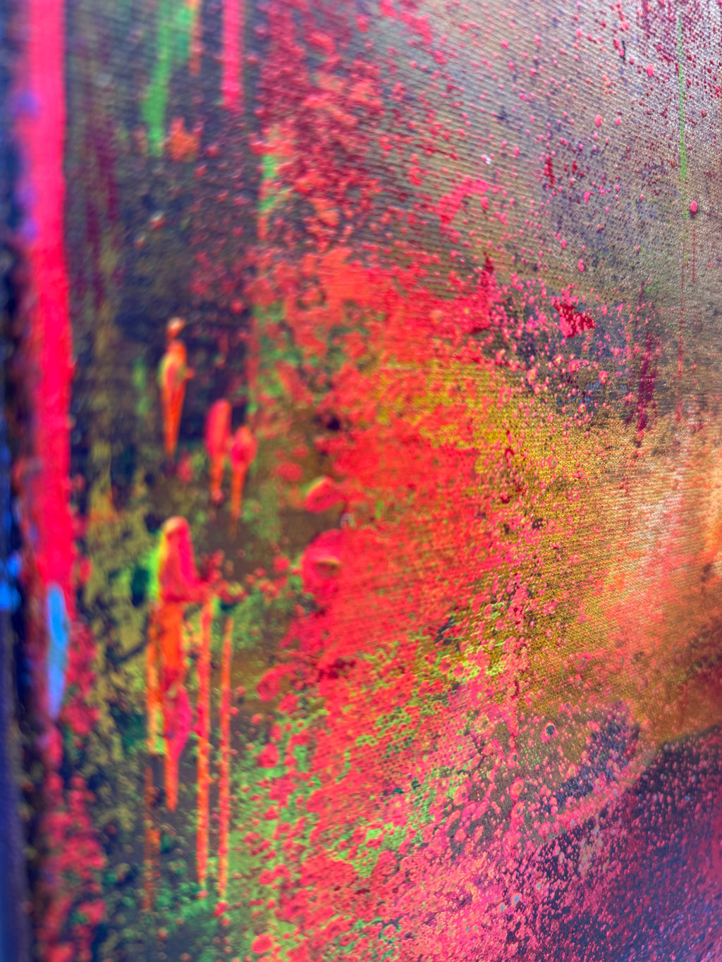 Warm traces of silence Painting