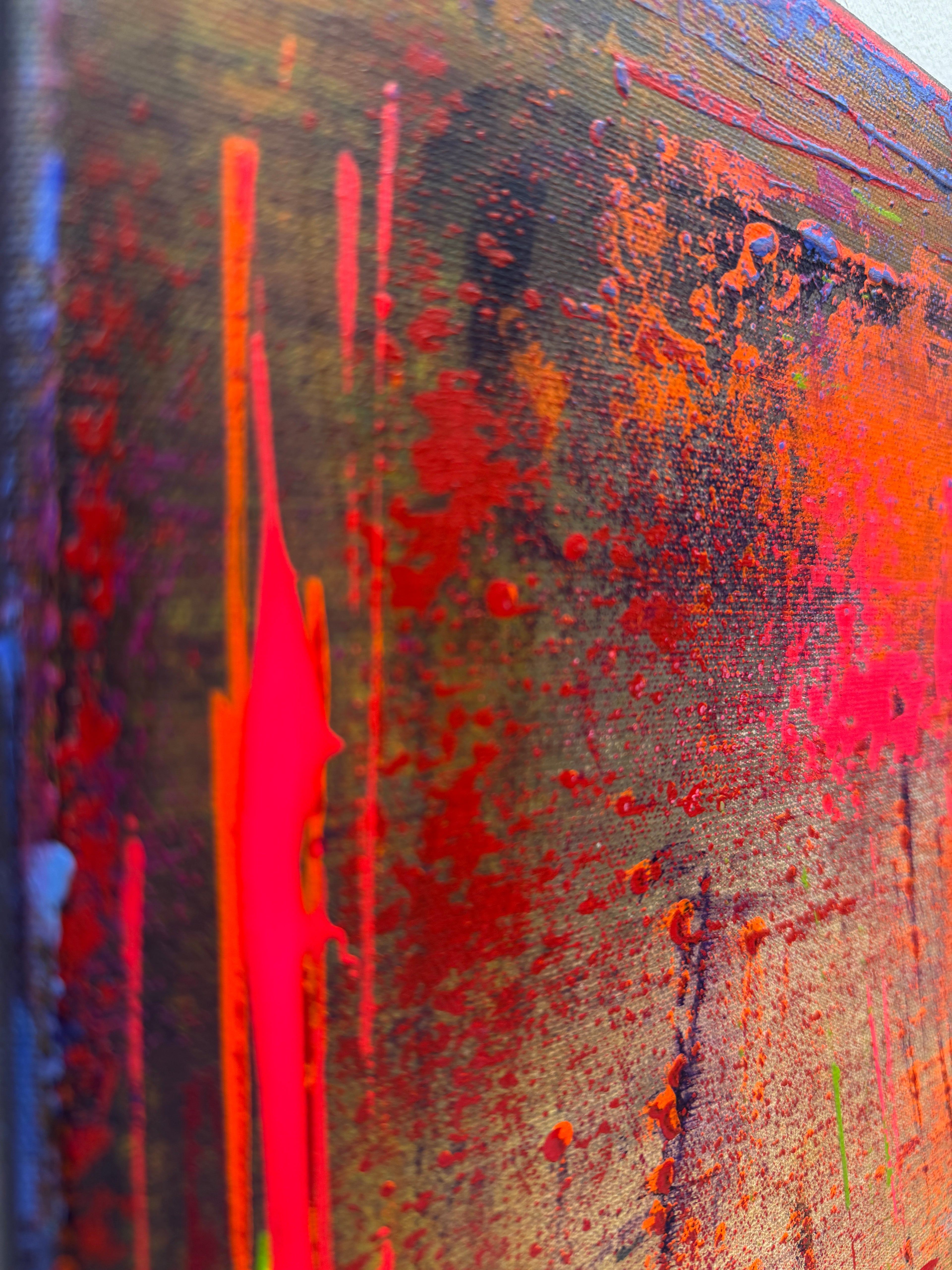 Warm traces of silence Painting