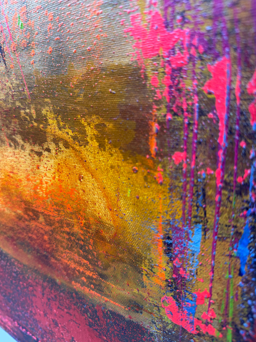 Warm traces of silence Painting