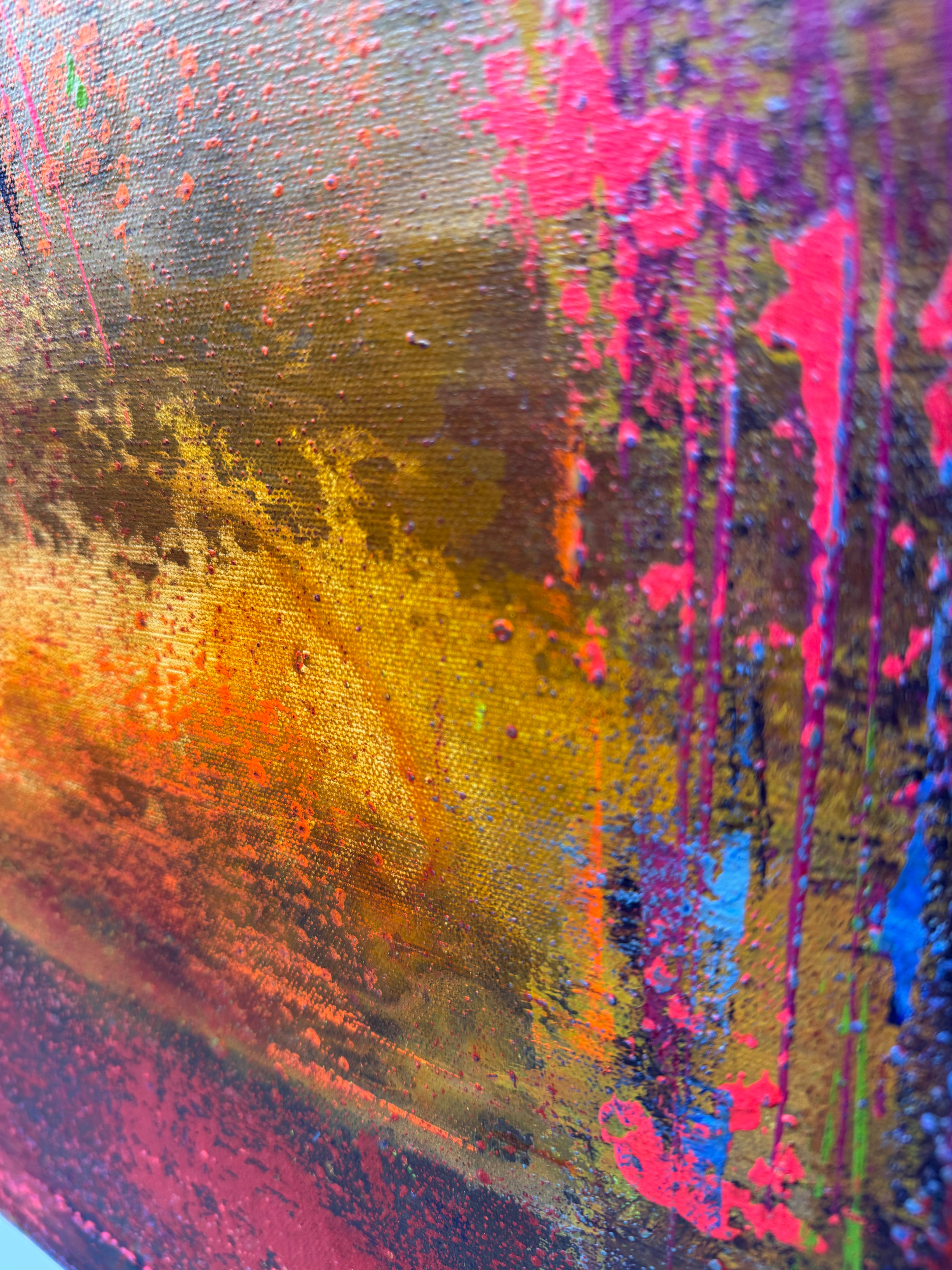 Warm traces of silence Painting
