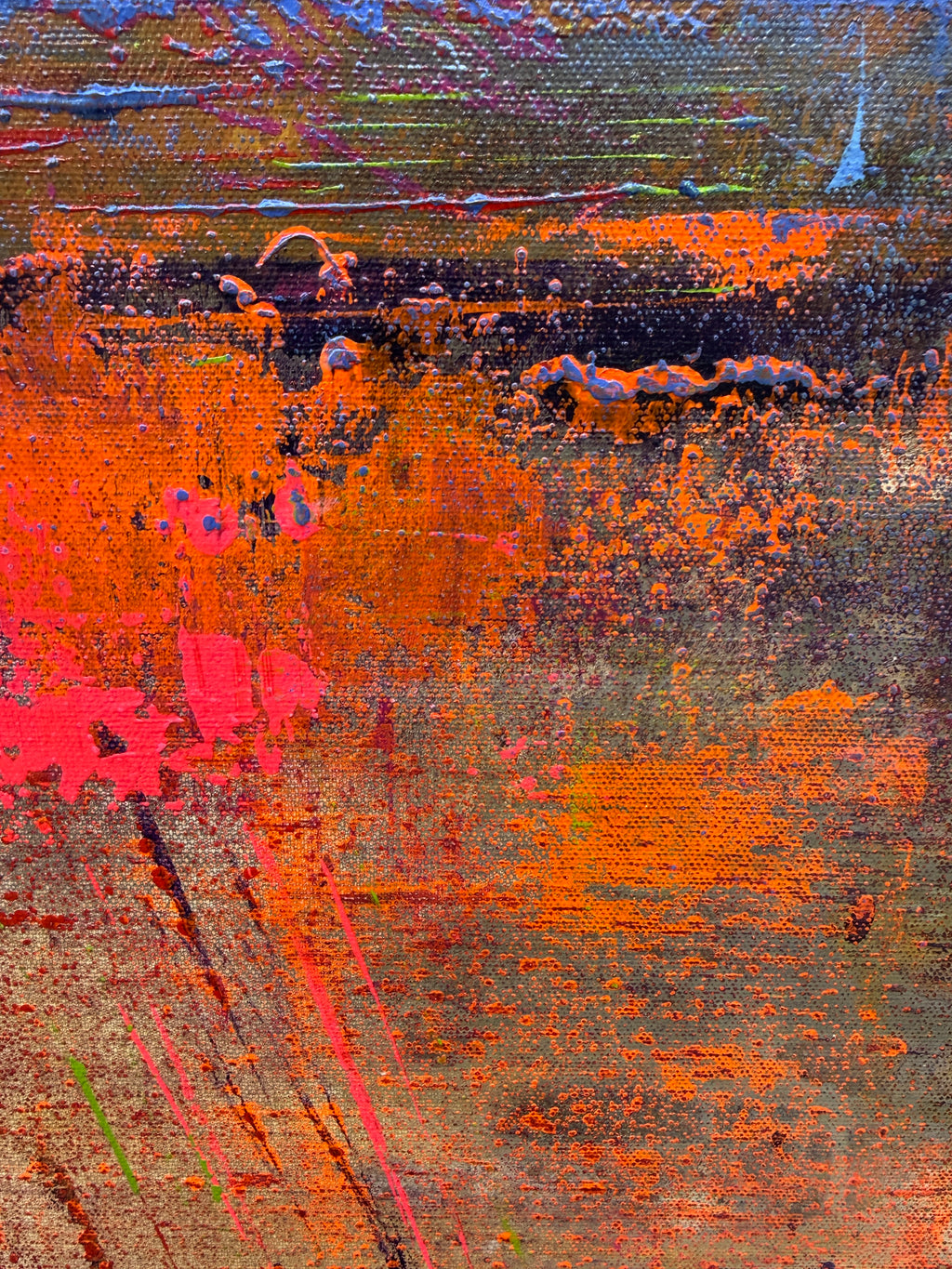 Warm traces of silence Painting