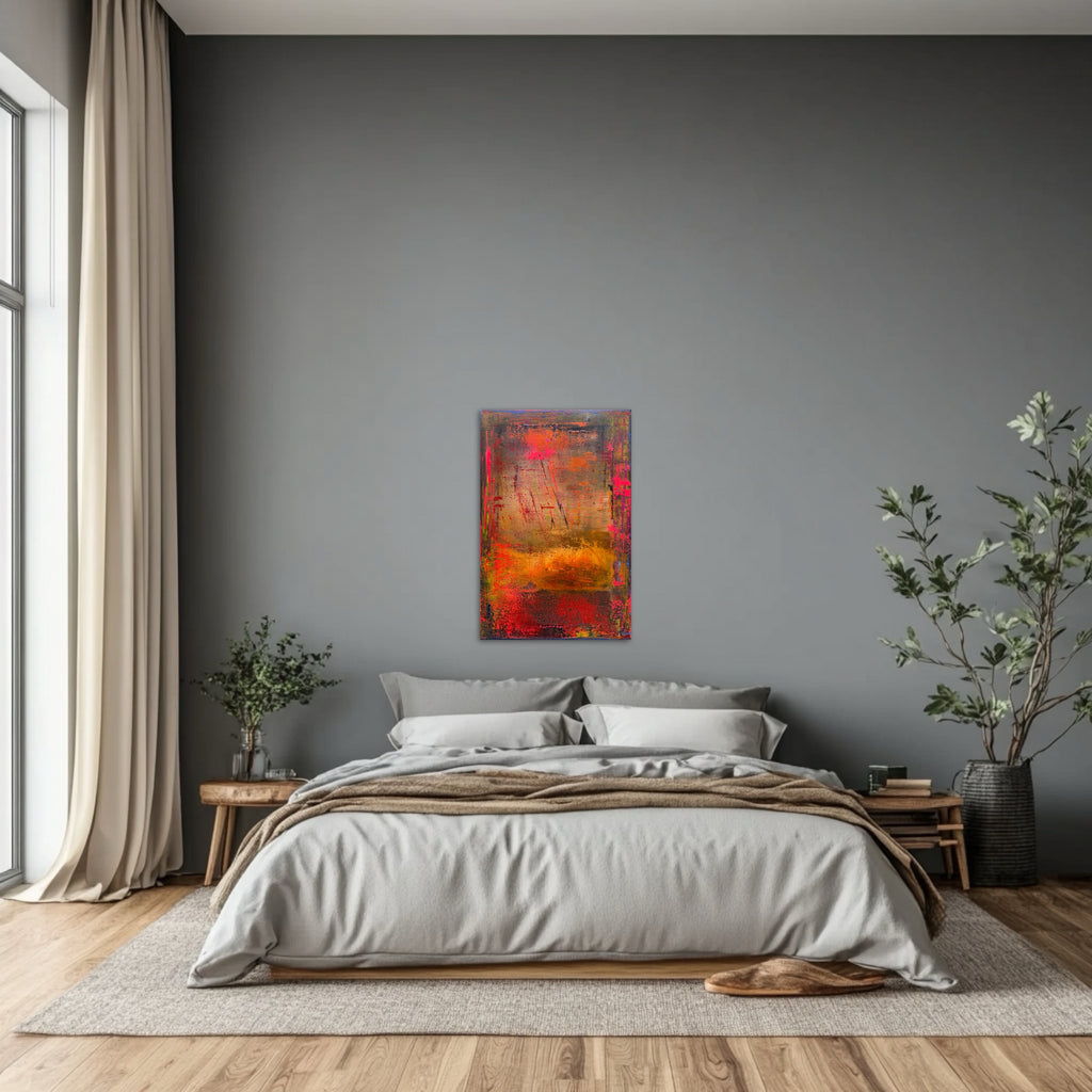 Warm traces of silence Painting