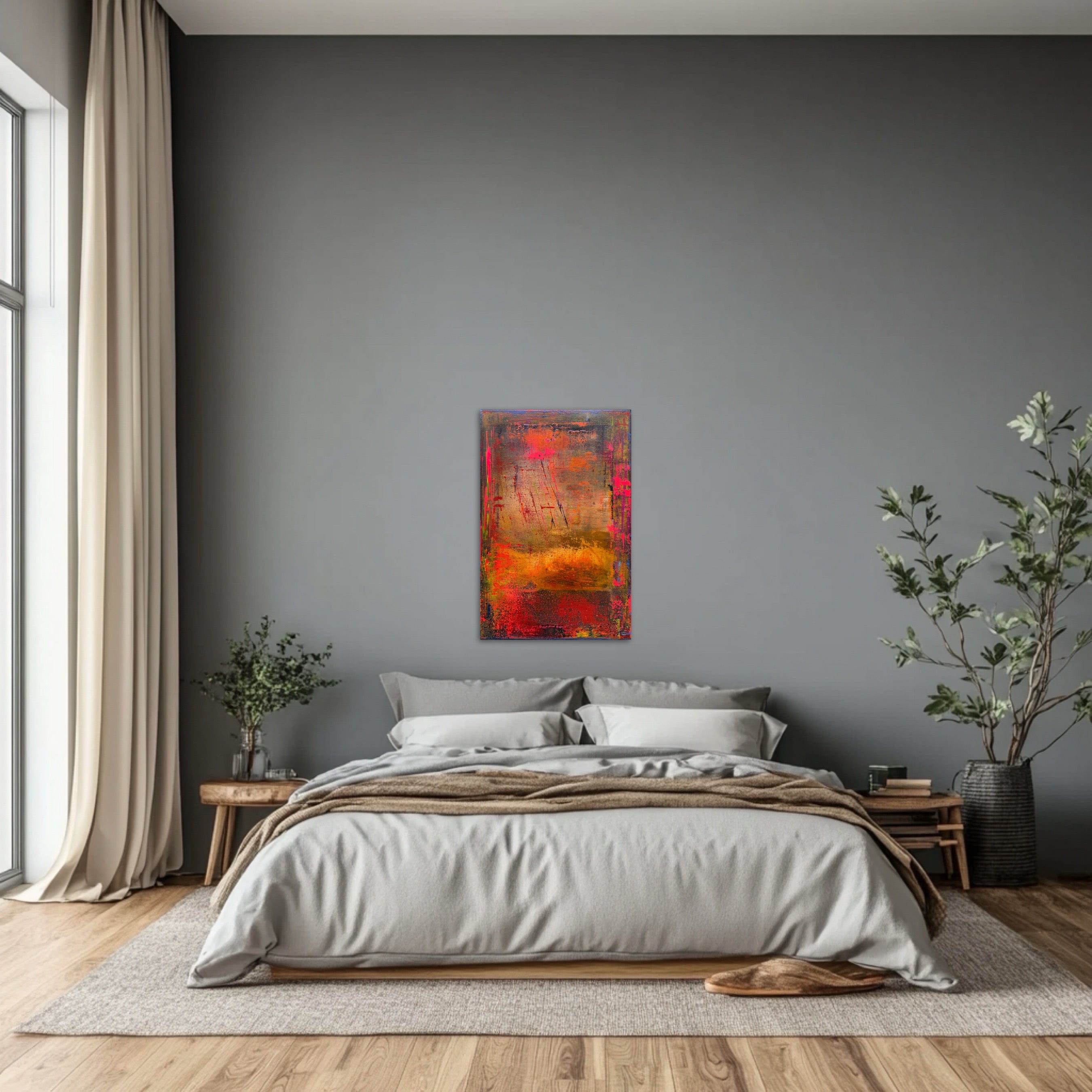 Warm traces of silence Painting