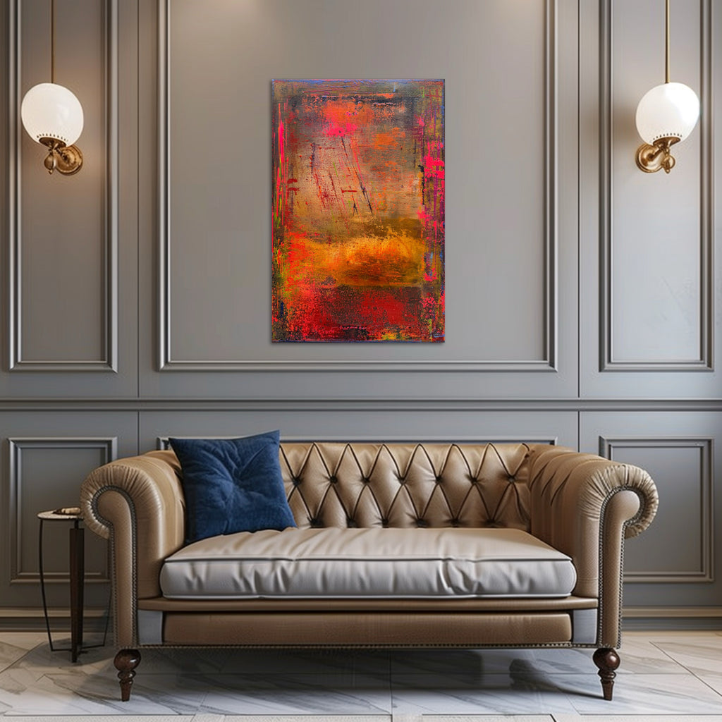 Warm traces of silence Painting