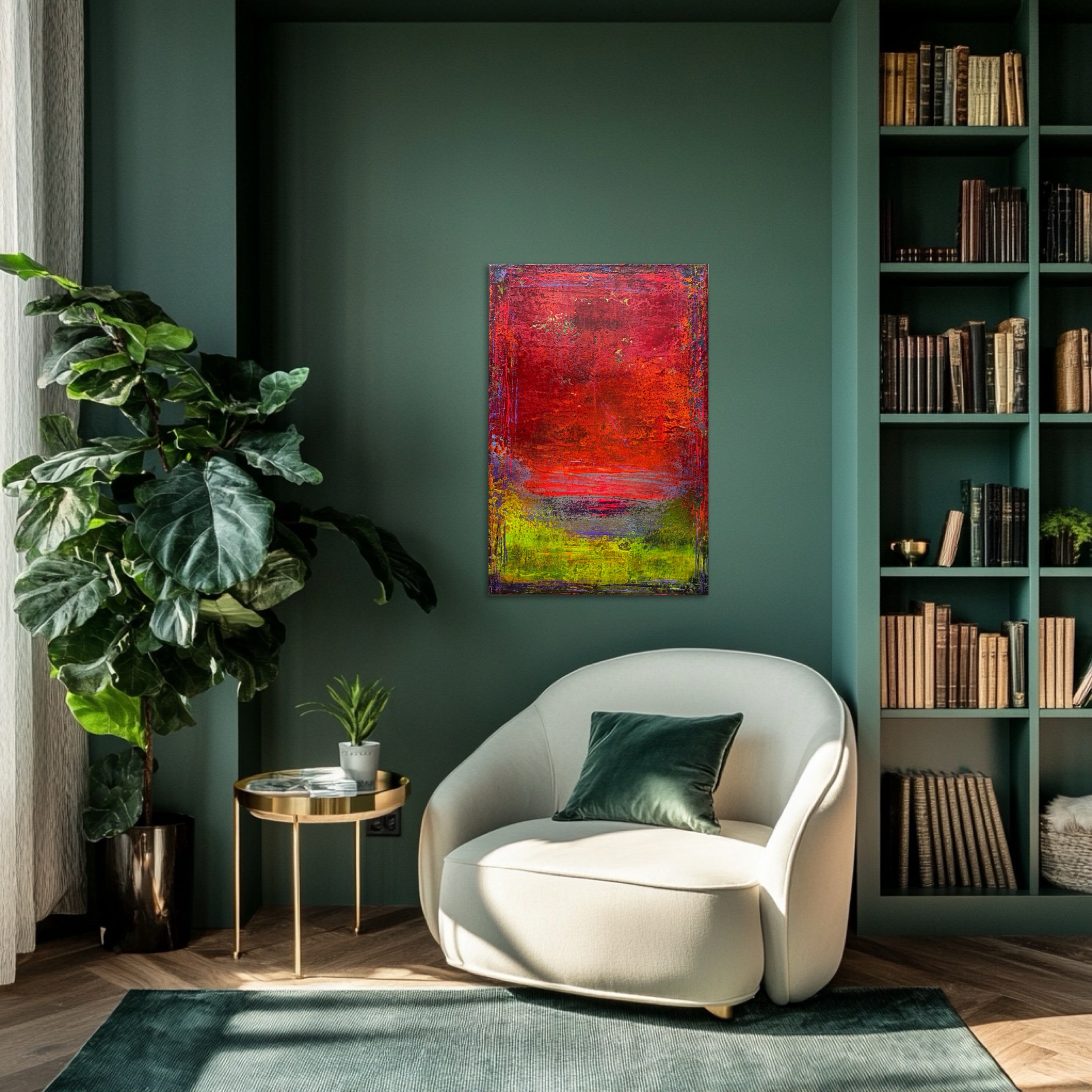 Flight of Thought Painting