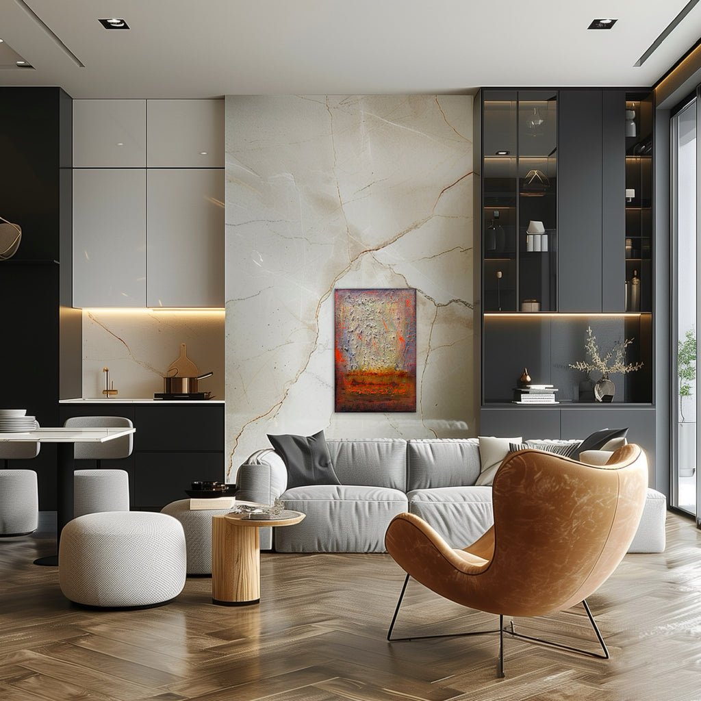 The Warmth That Remained Painting