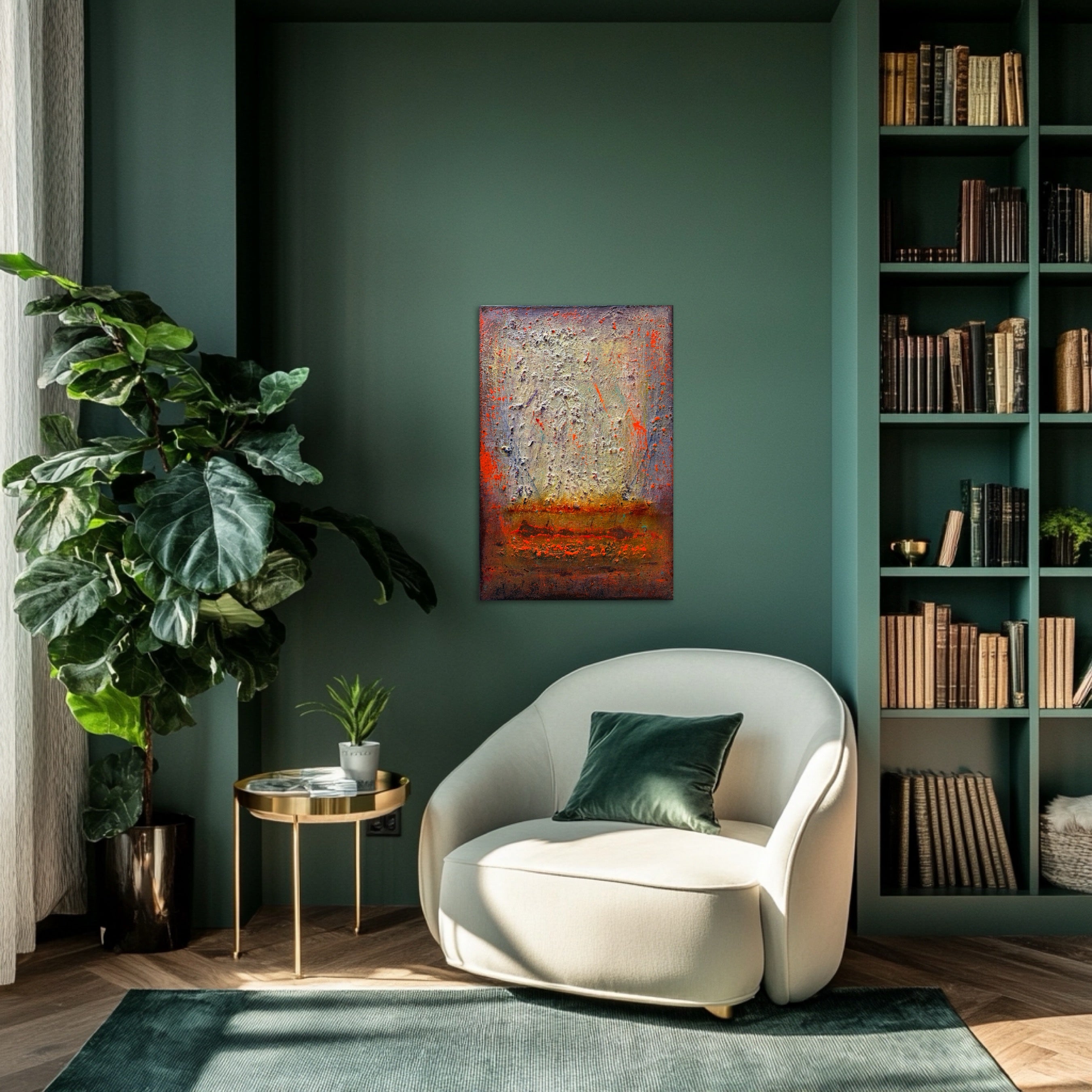 The Warmth That Remained Painting