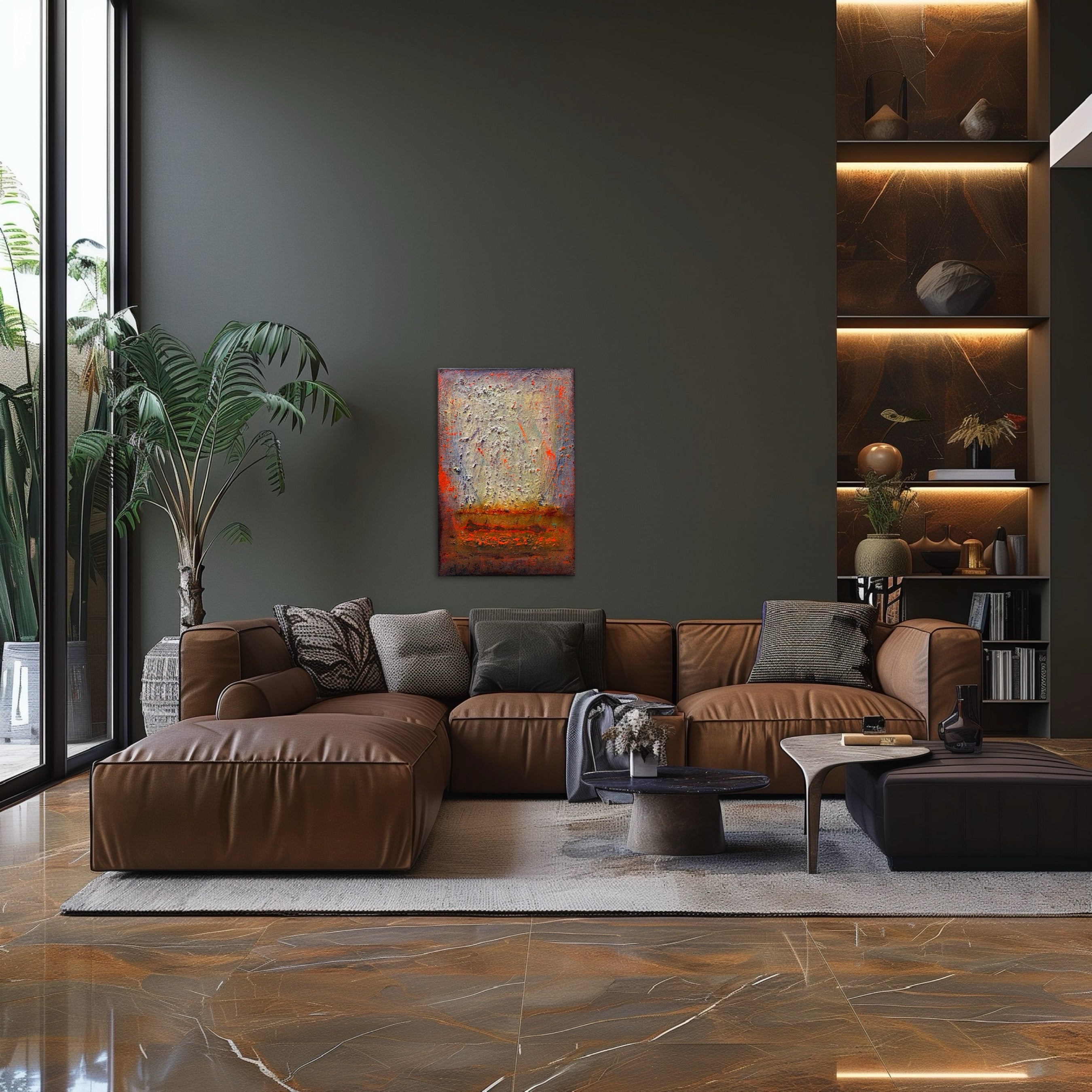 The Warmth That Remained Painting