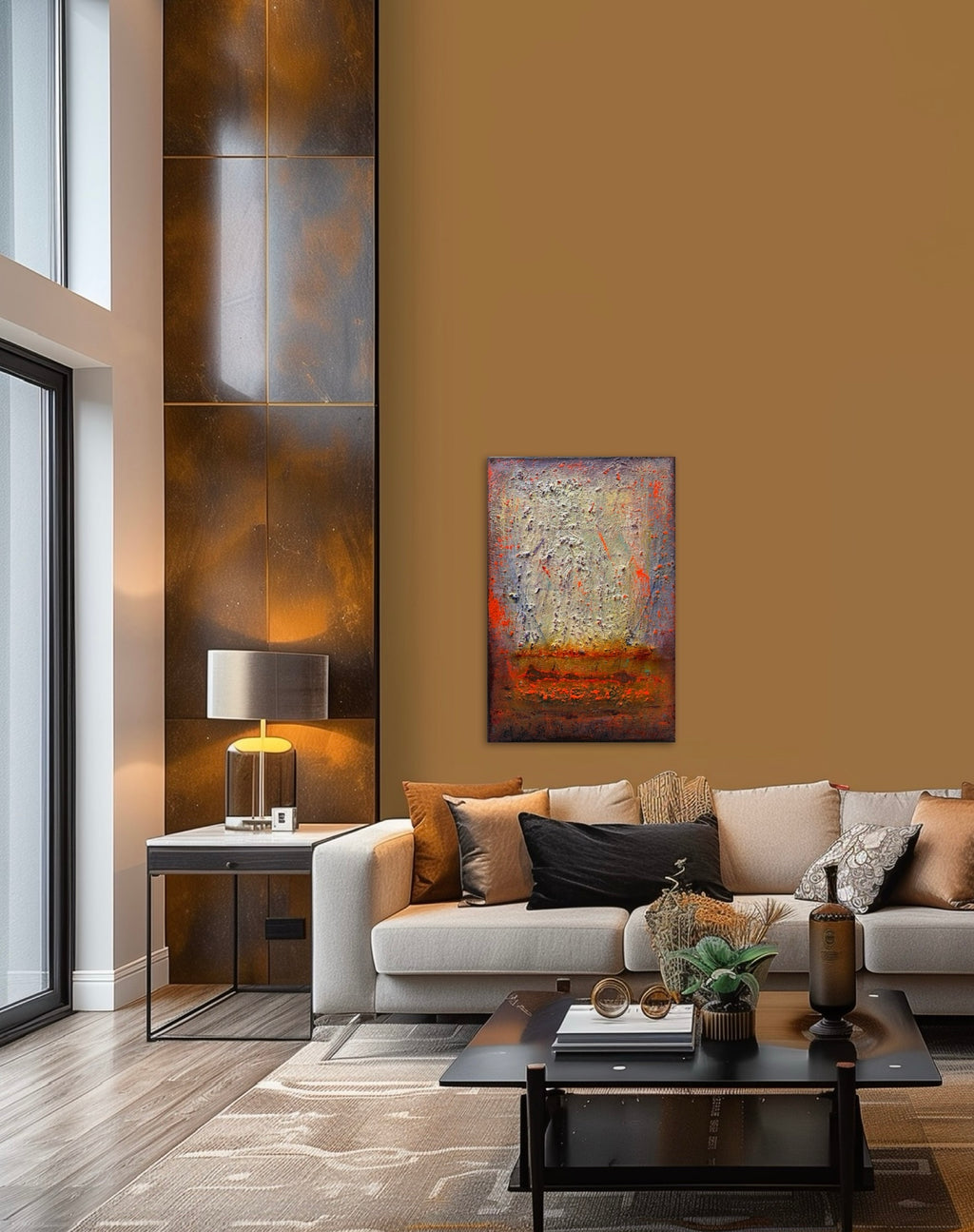 The Warmth That Remained Painting