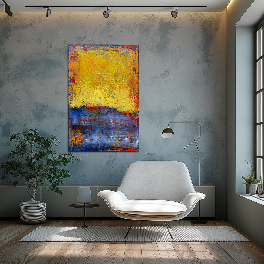 Where Light Touches Water Painting
