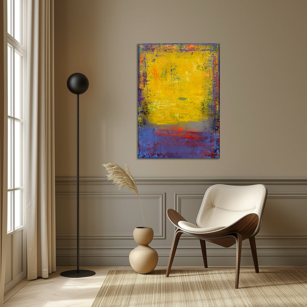 When the day burned out Painting