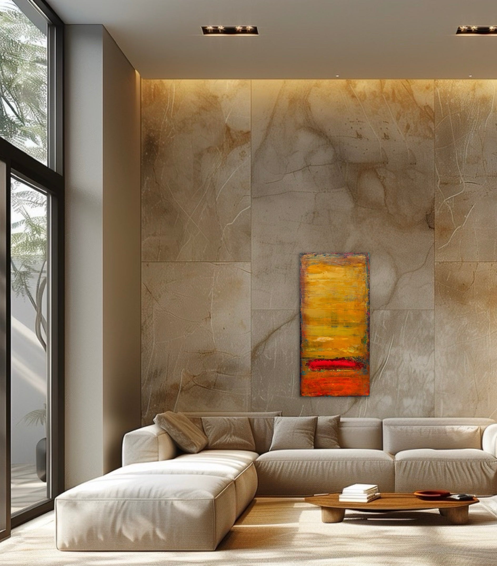 Warmth and silence Painting