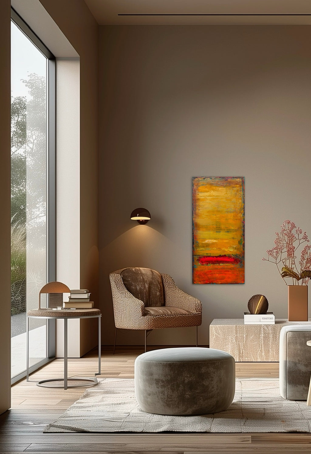 Warmth and silence Painting