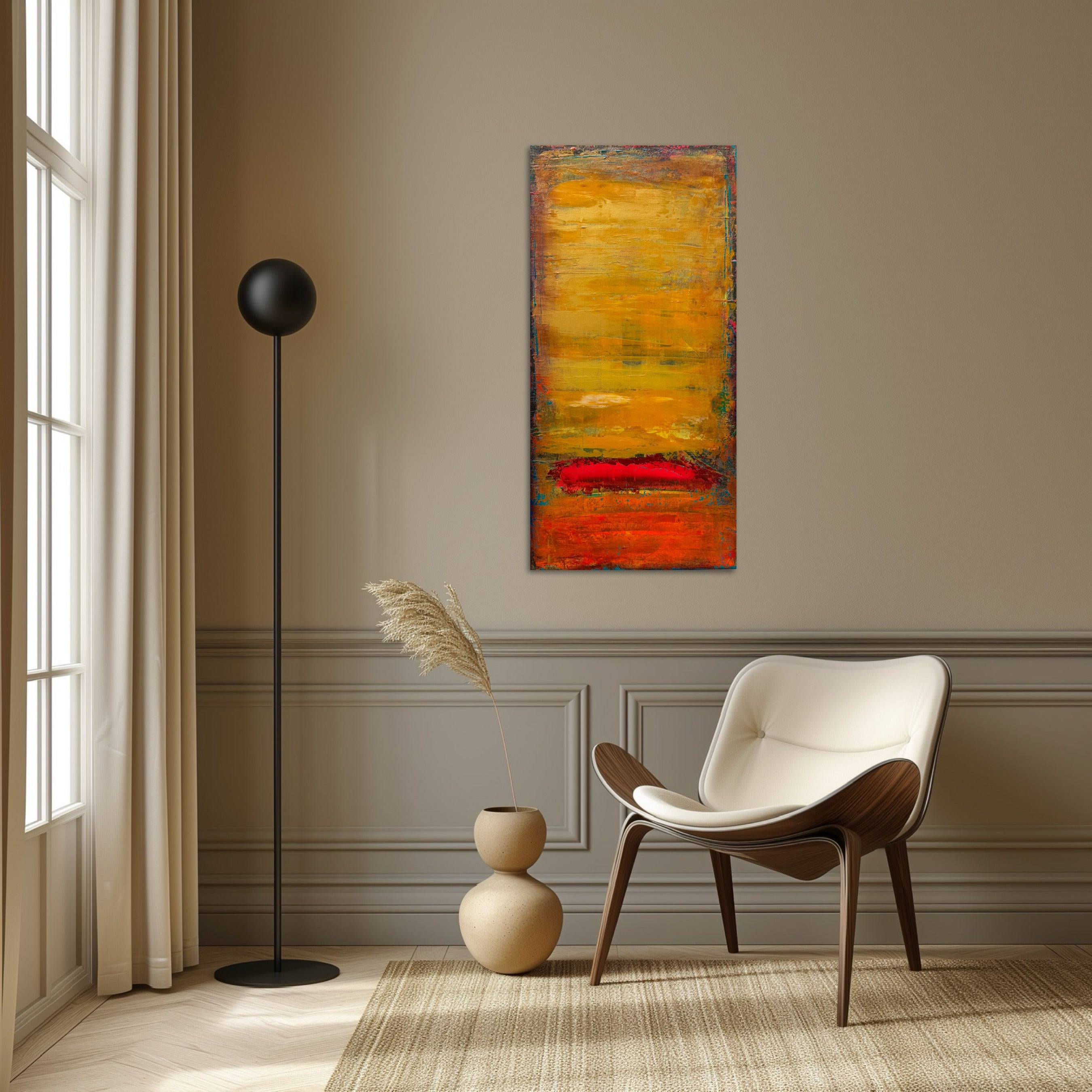 Warmth and silence Painting