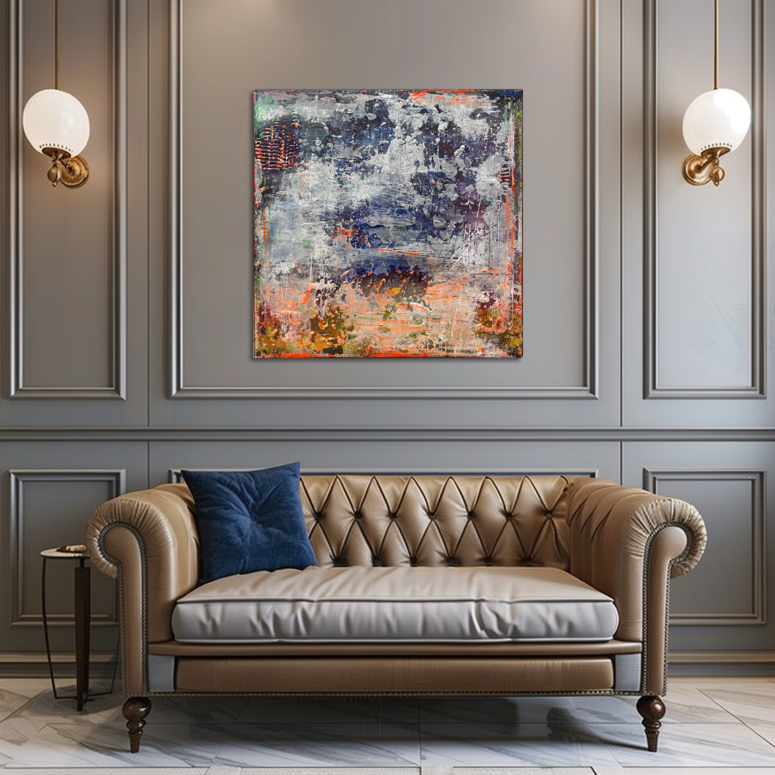 Ash of Clouds Painting