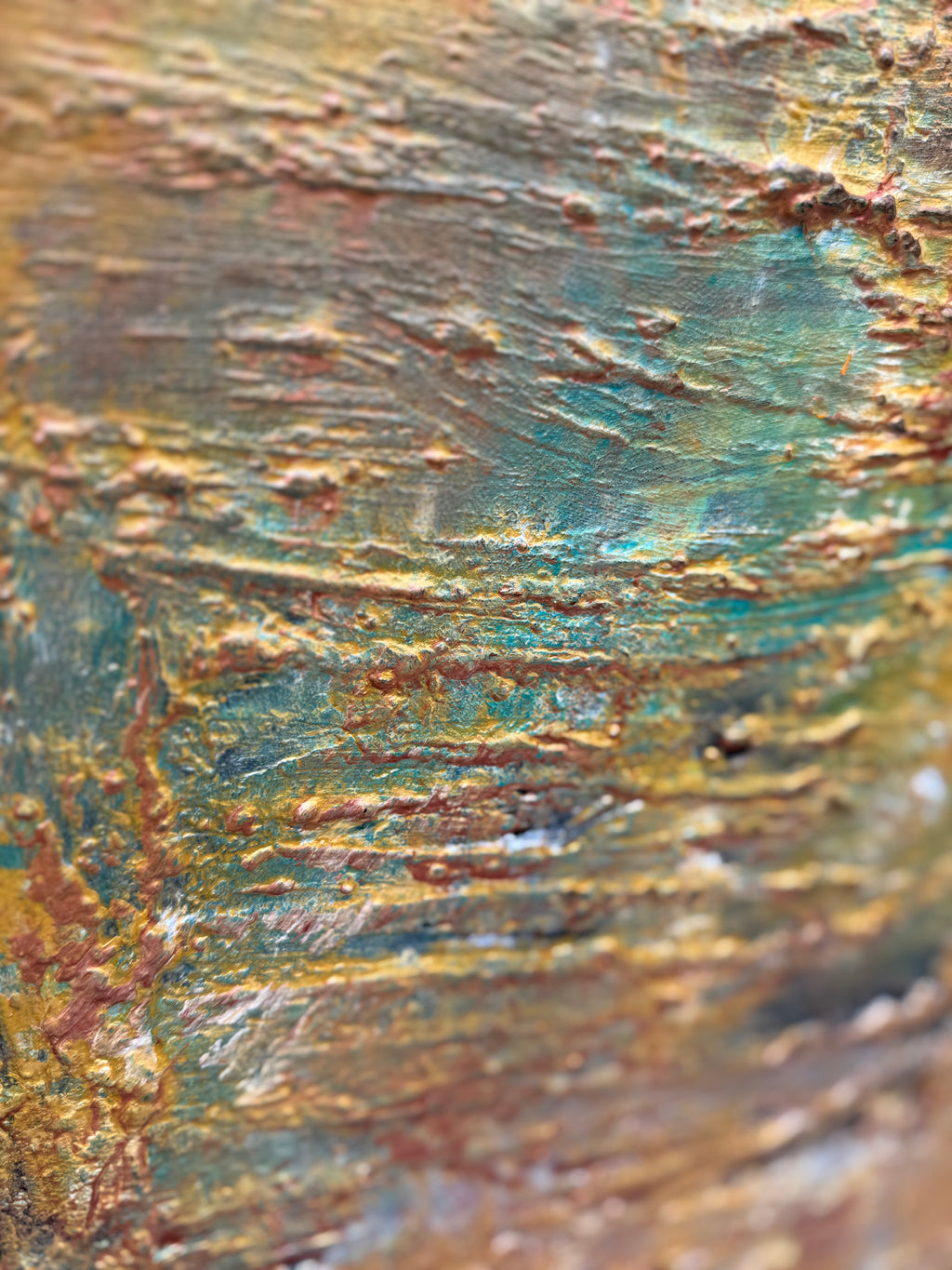 Burnt Earth Painting