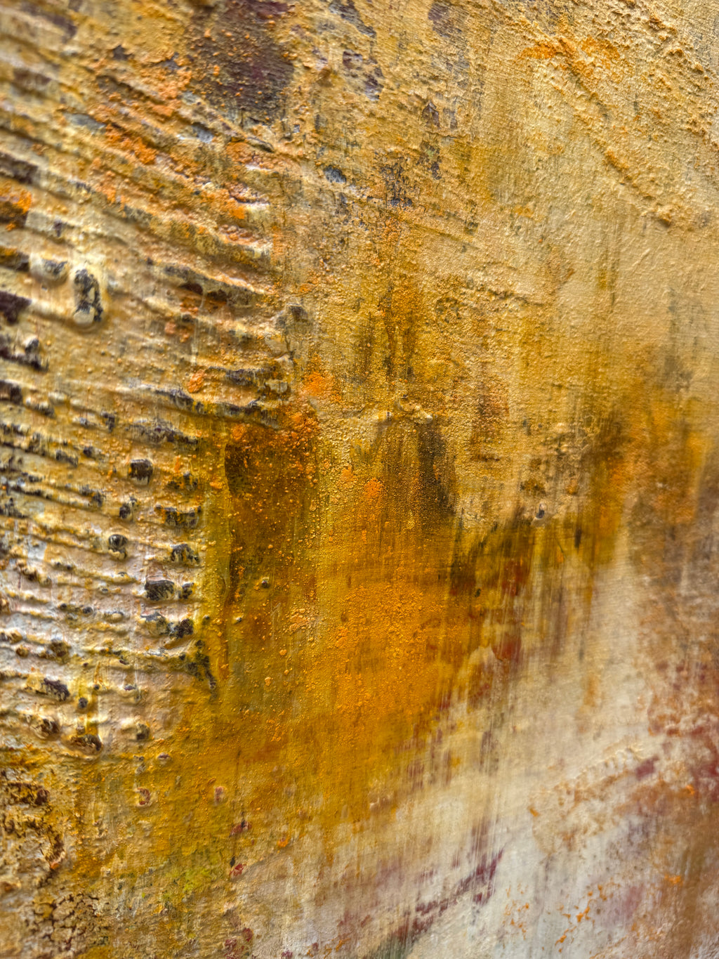 On the Edge of Fire Painting