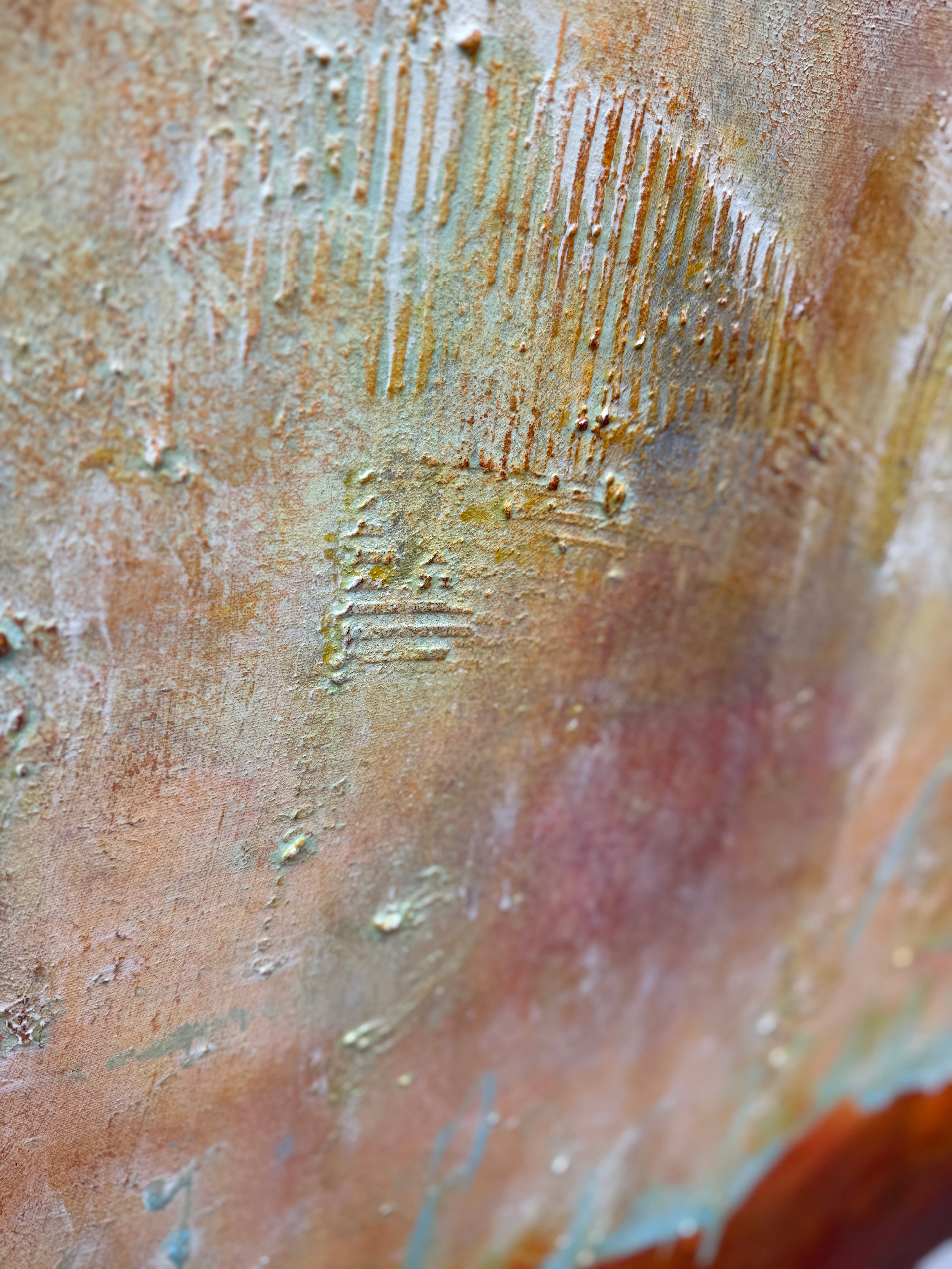 Sand Symphony Painting