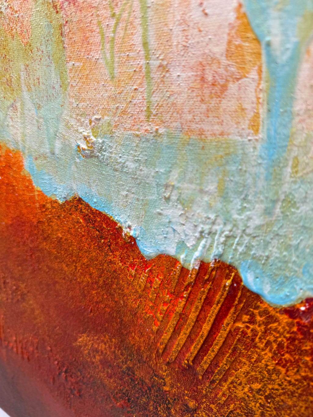 Sand Symphony Painting
