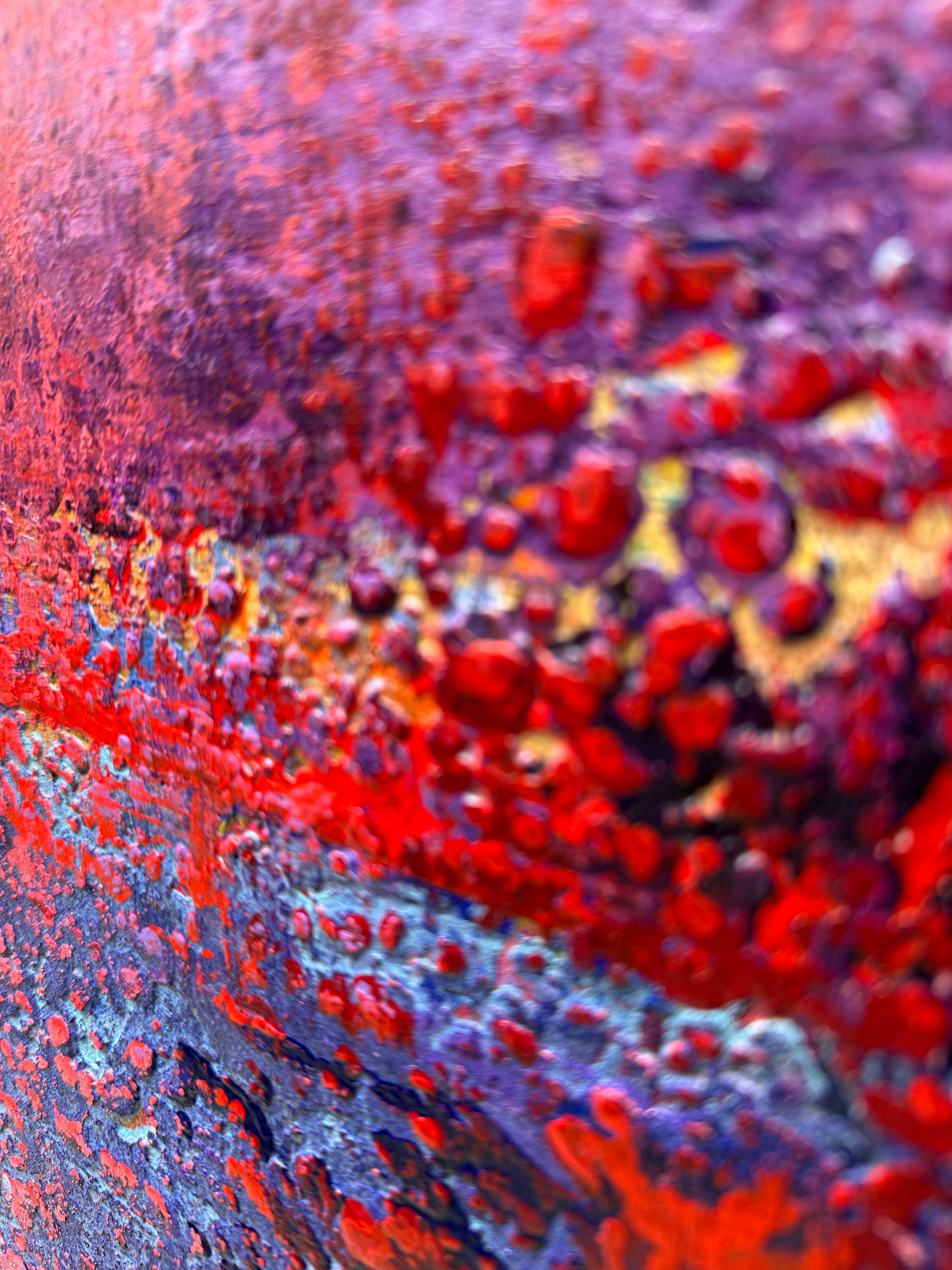 Trace of Lightning in Silence Painting