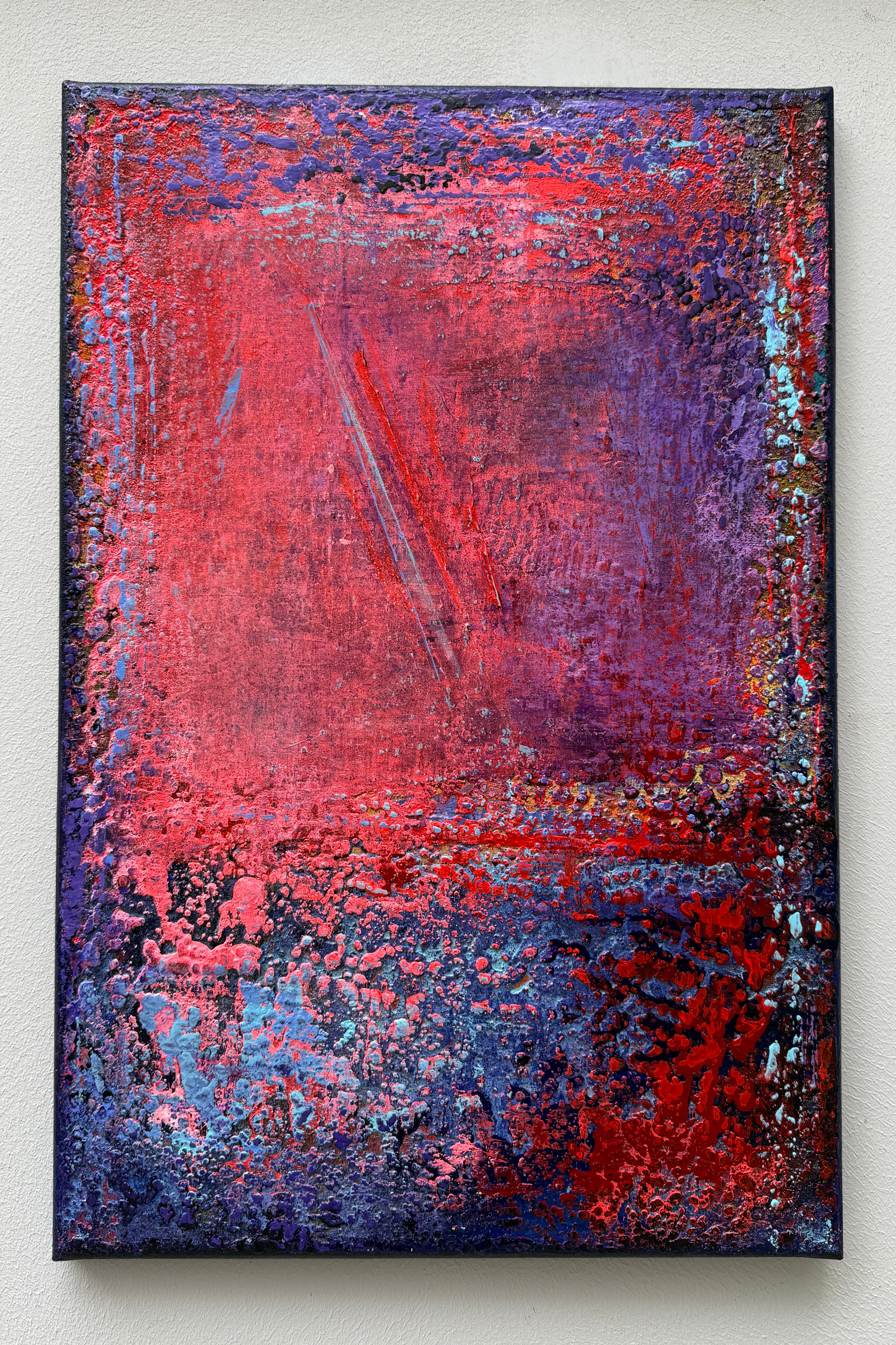 Trace of Lightning in Silence Painting