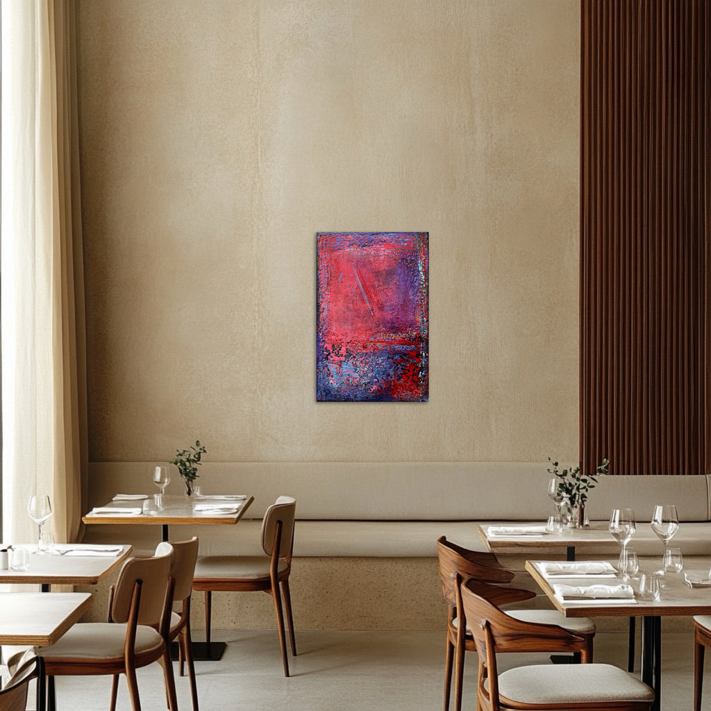 Trace of Lightning in Silence Painting