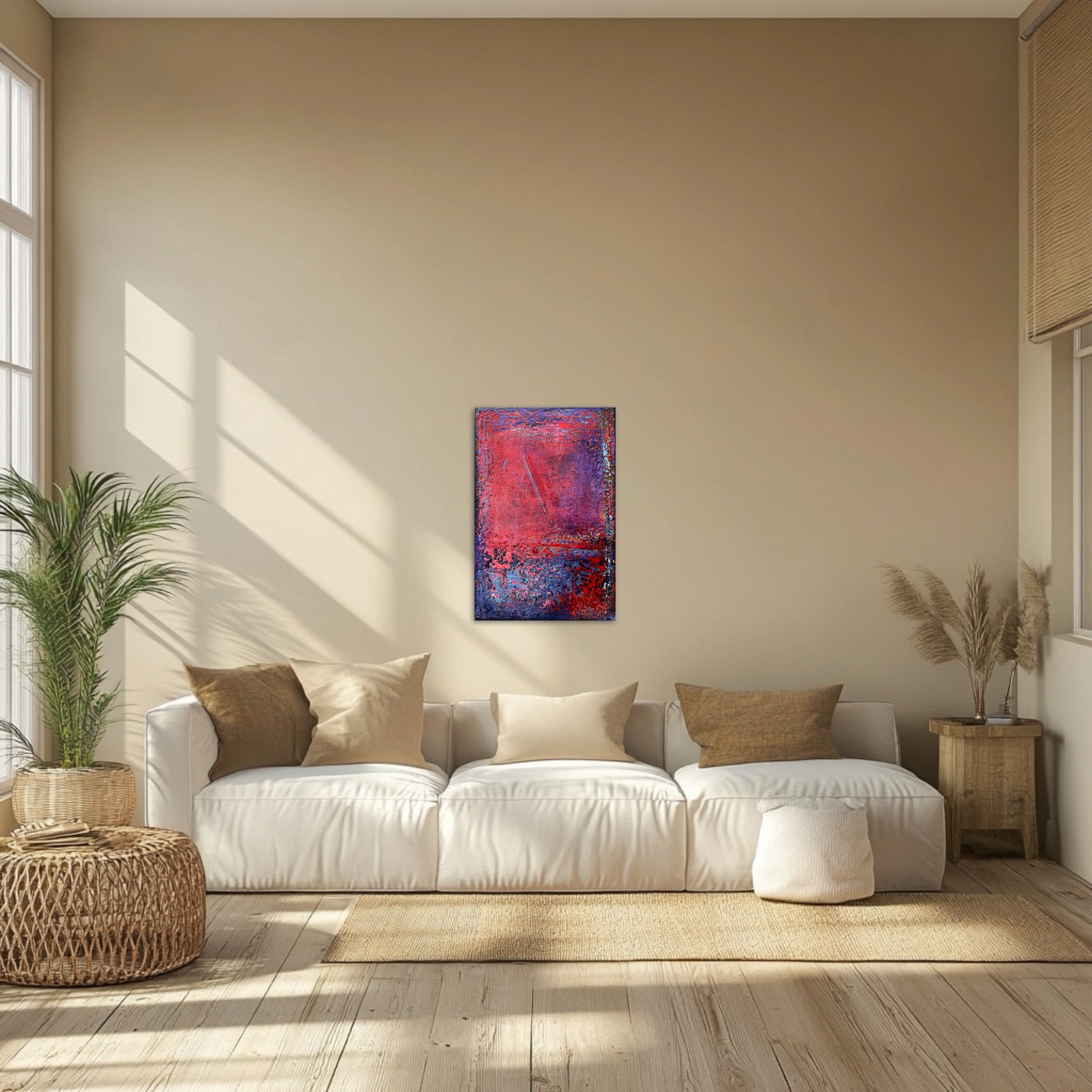 Trace of Lightning in Silence Painting