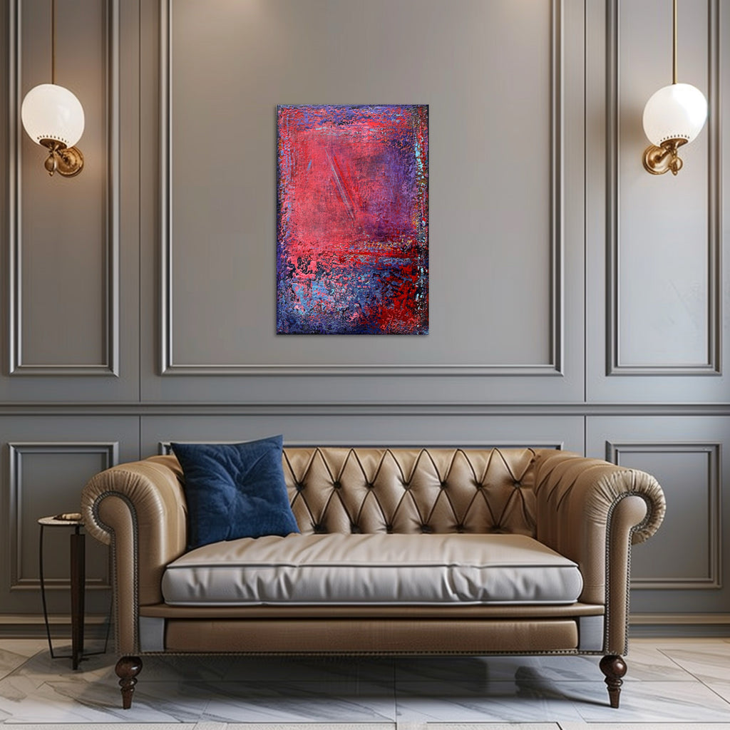 Trace of Lightning in Silence Painting