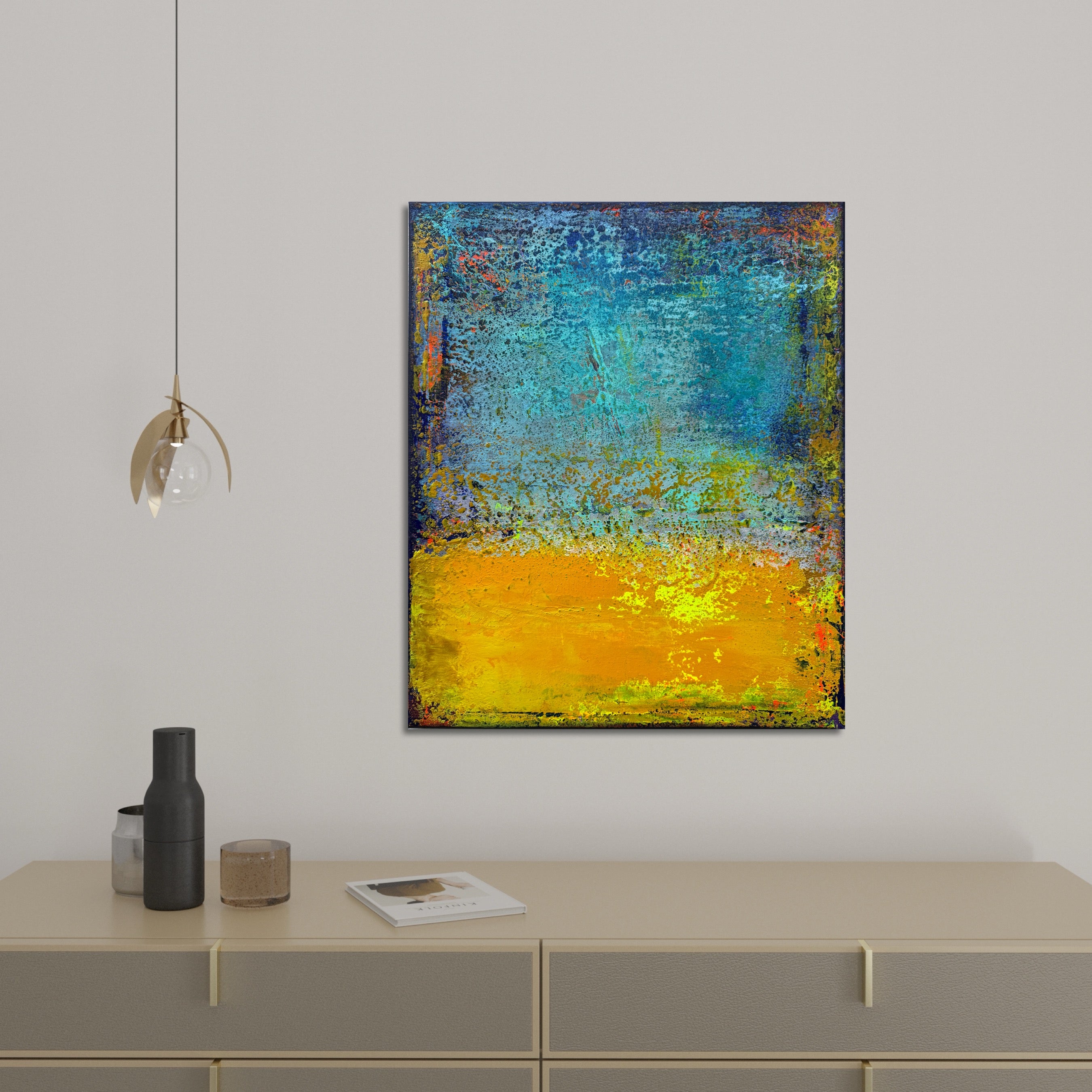 And Yet It Still Shines Painting