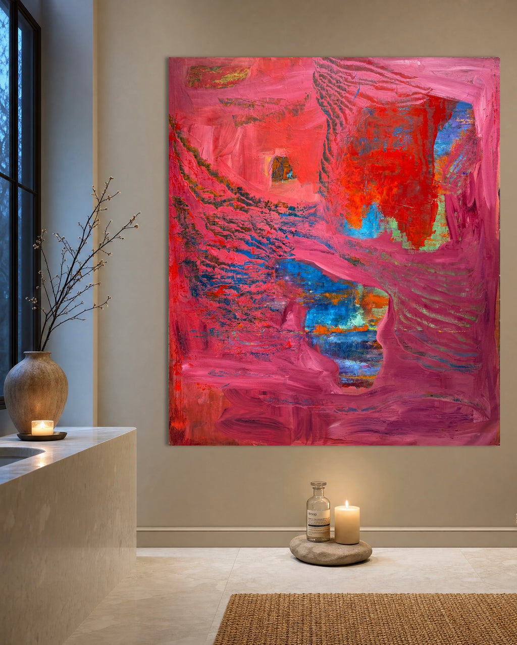 Tectonics of Feelings Painting