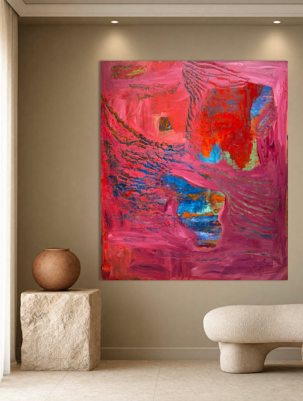 Tectonics of Feelings Painting
