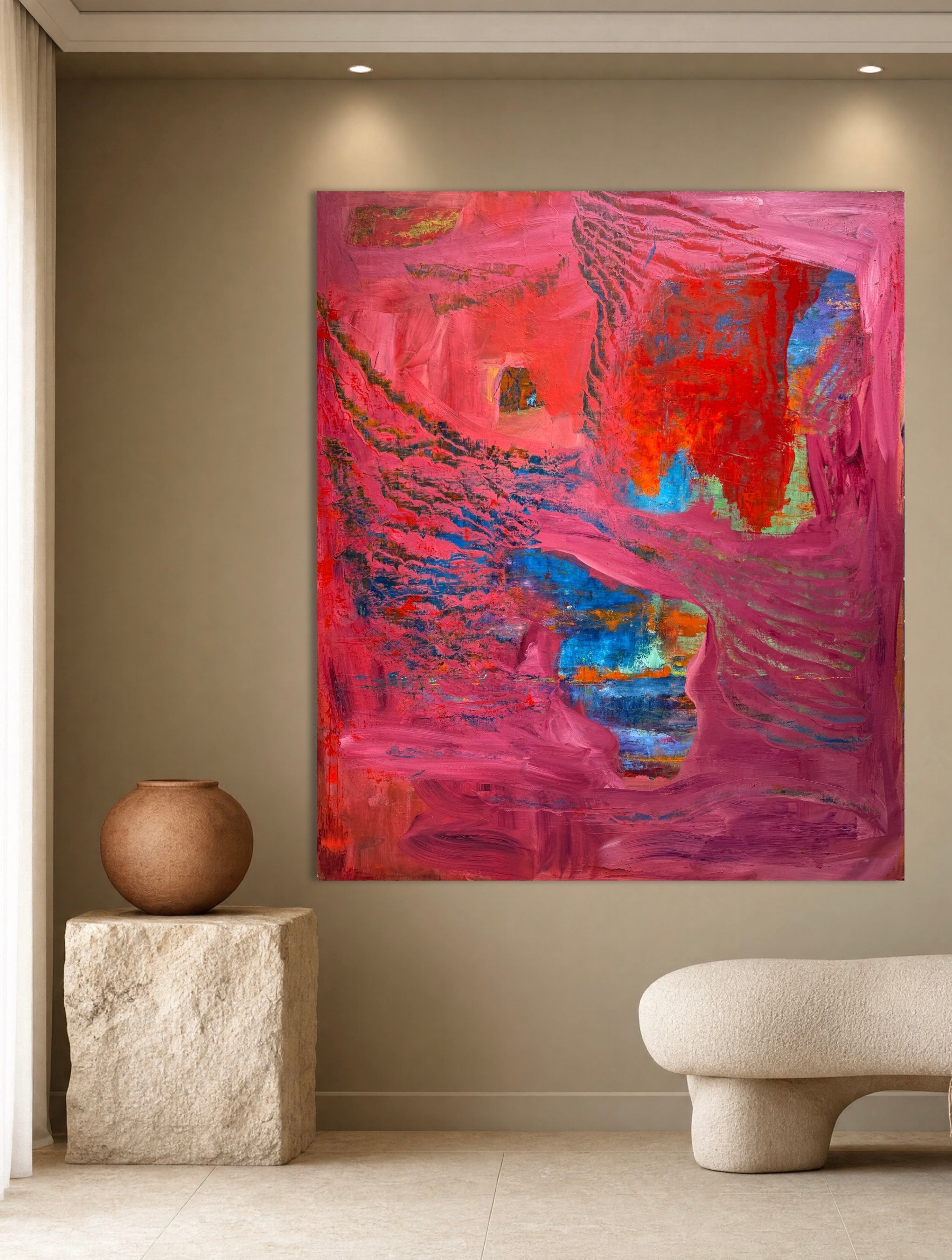 Tectonics of Feelings Painting