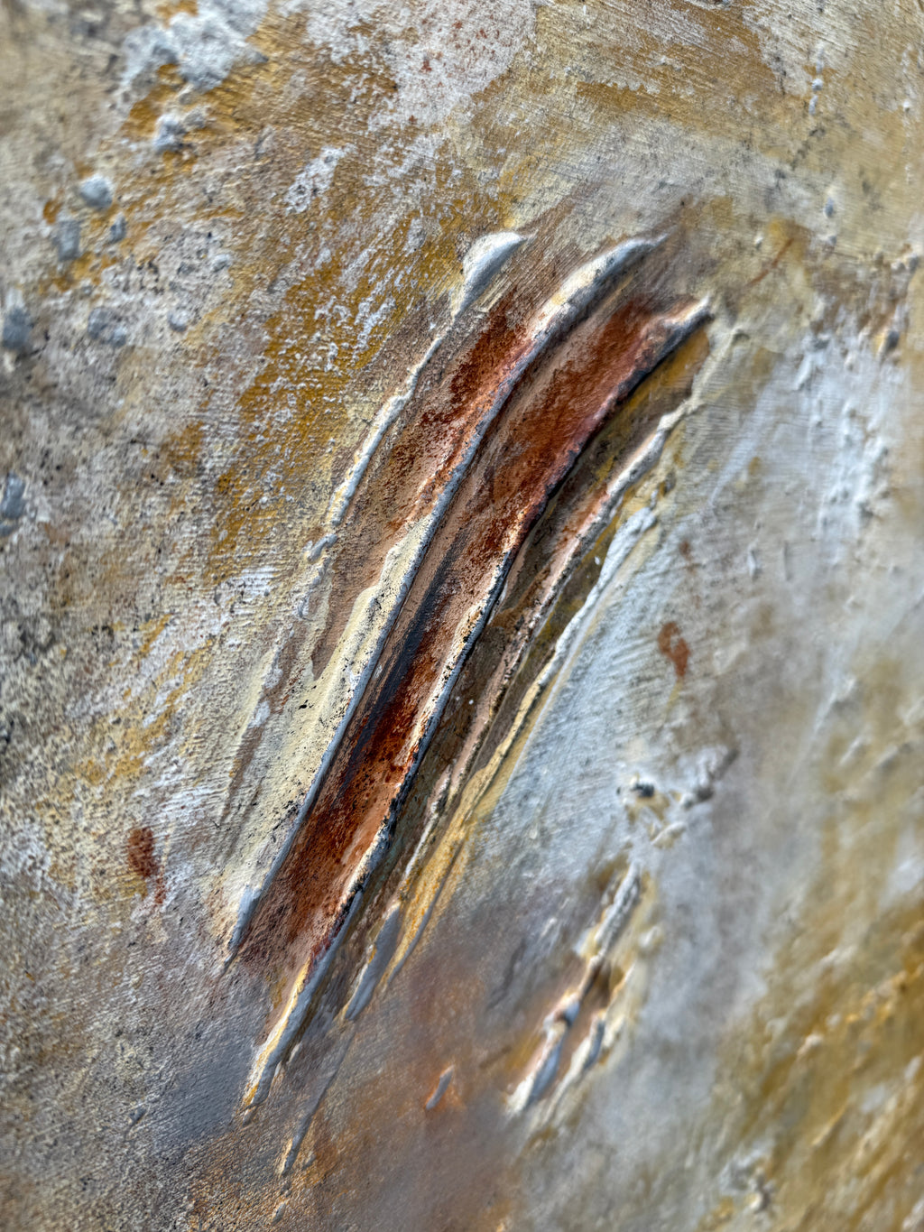 Cooled stone Painting