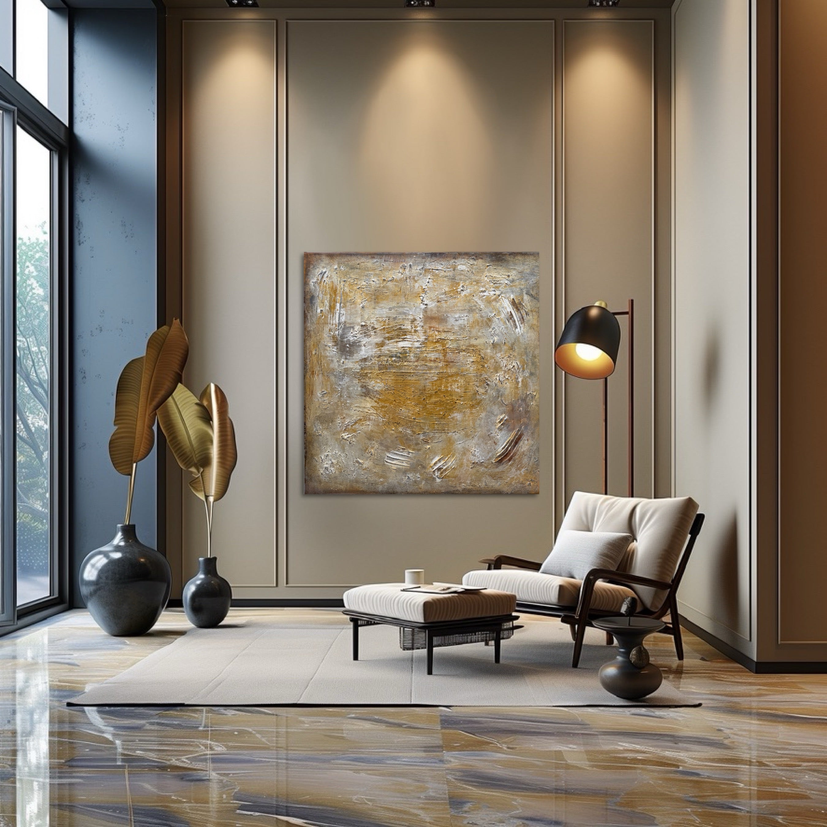 Cooled stone Painting