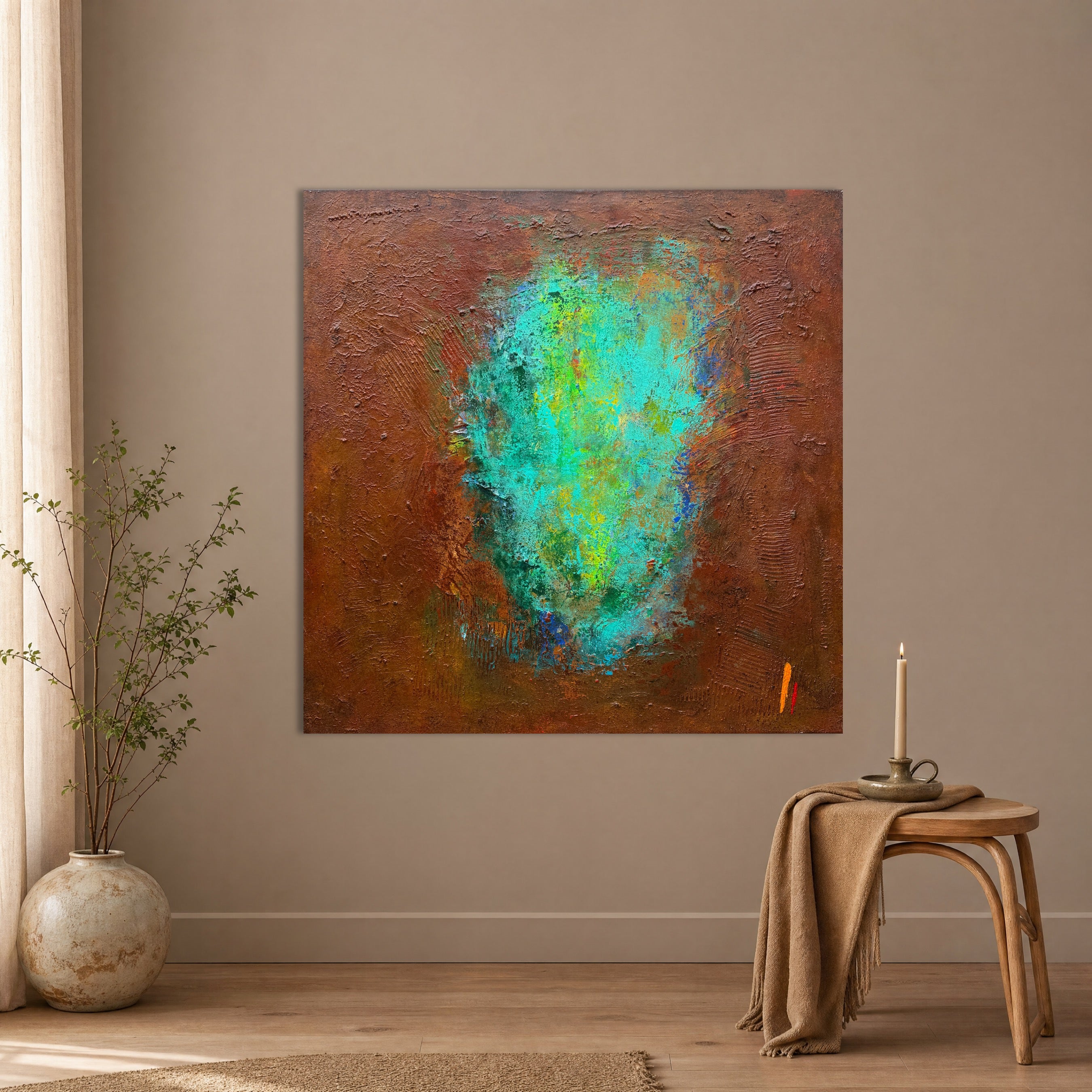 Window into the Unknown Painting