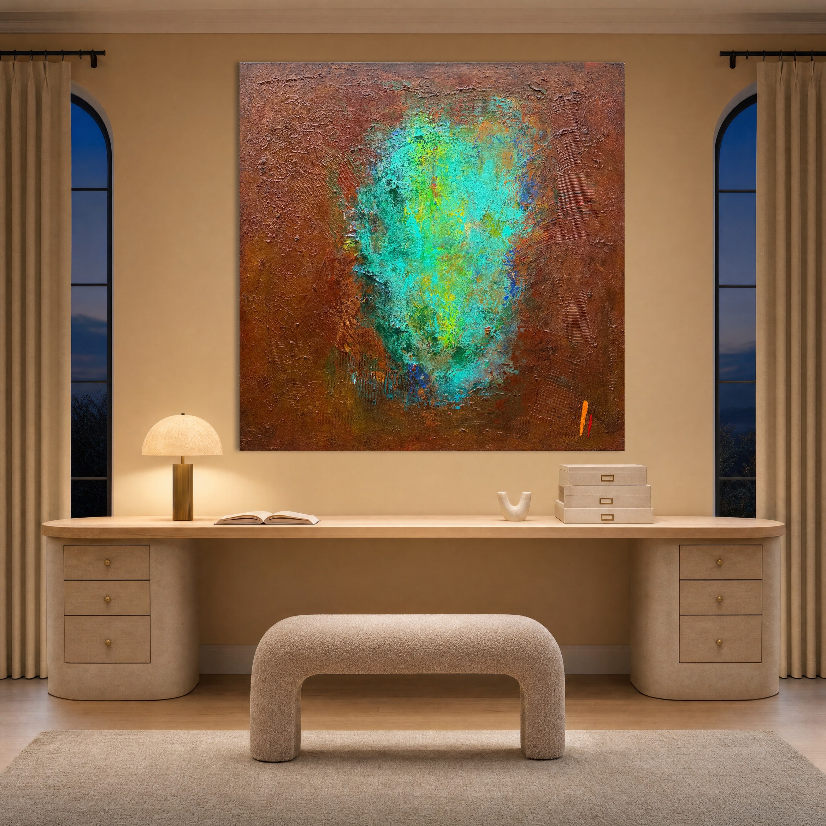 Window into the Unknown Painting