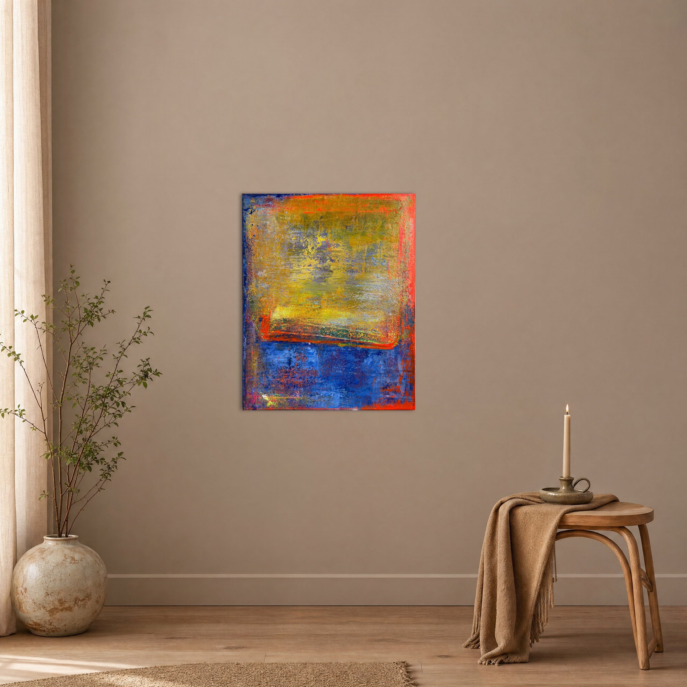 The Unfinished Sky Painting