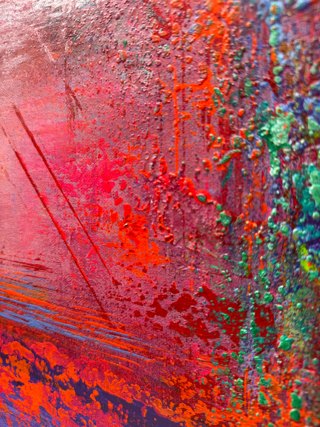 Suspended Current Painting