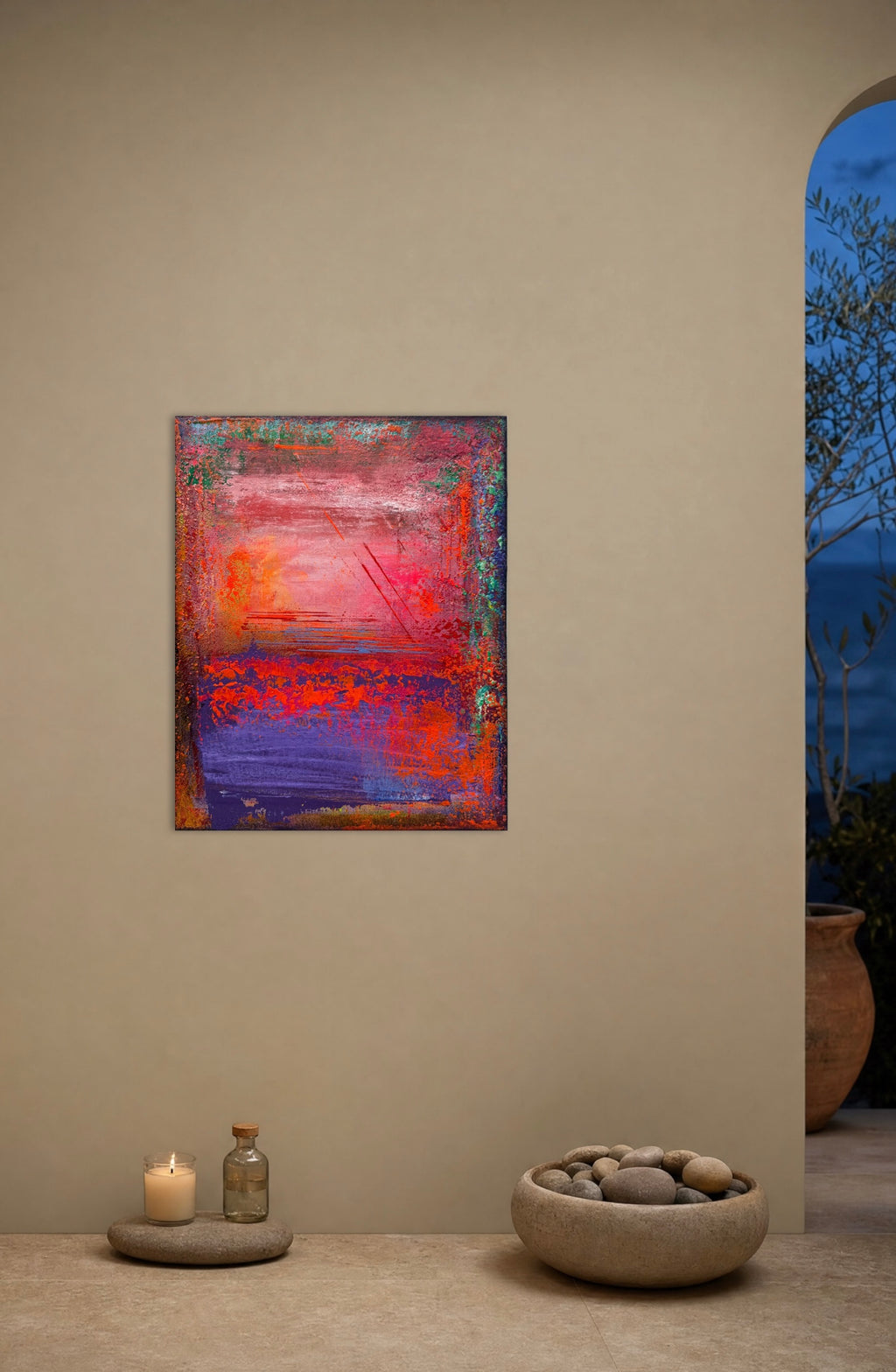 Suspended Current Painting